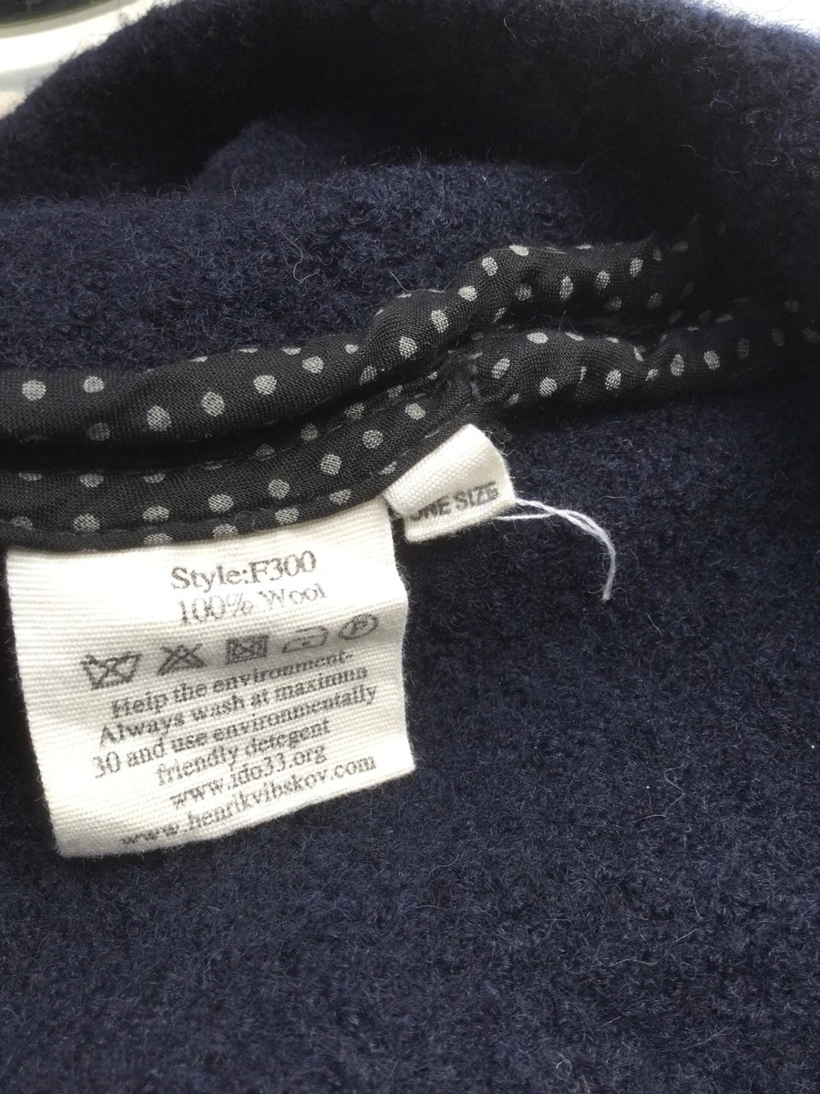 Henrik Vibskov - ONE SIZE amazing heavyweight wool dress or coat - 6