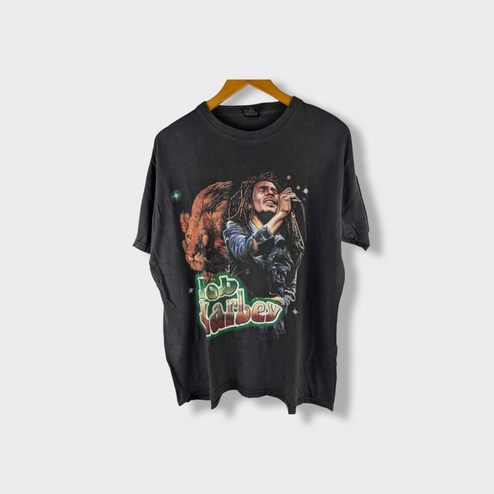 Bob Marley - Vintage 90s Bob Marley raptee design - 1