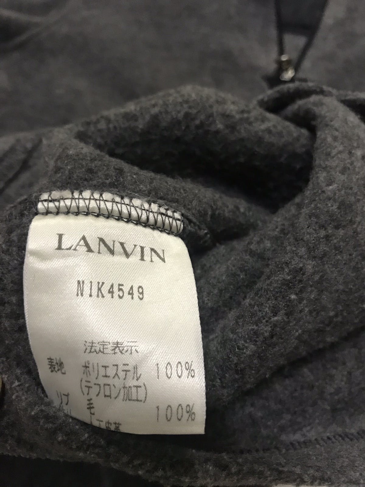 Lanvin sport fleece half zipper - 8