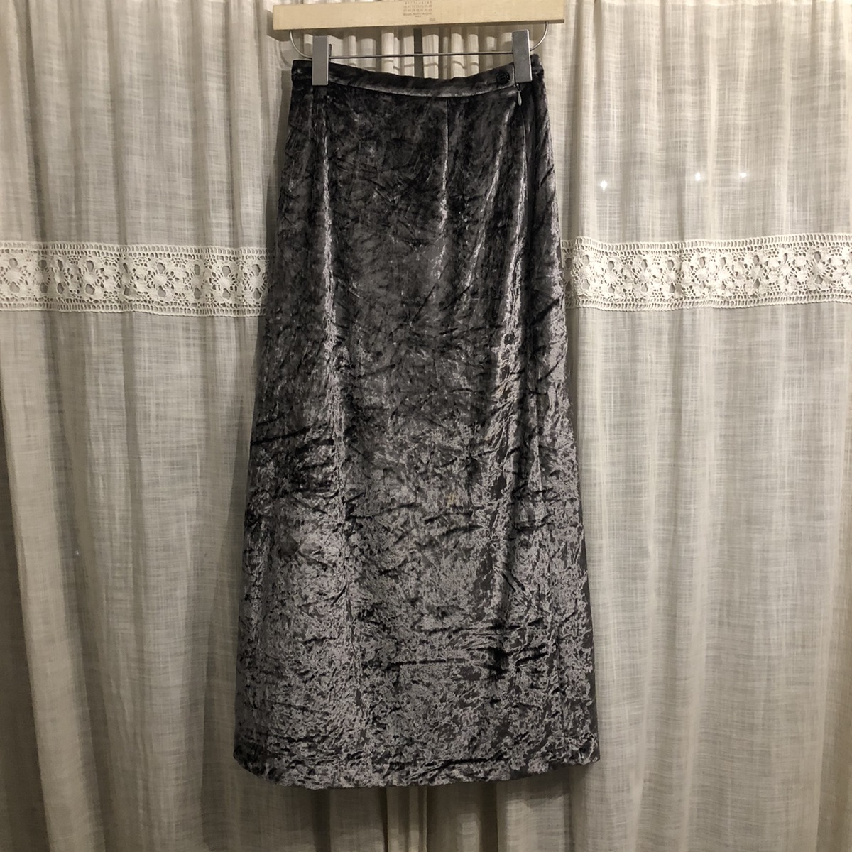 D&G velvet maxi skirt - 2