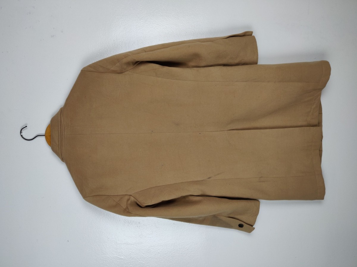 Nano Universe - Japan Beige Heavy Coat Jacket Outerwear - 8