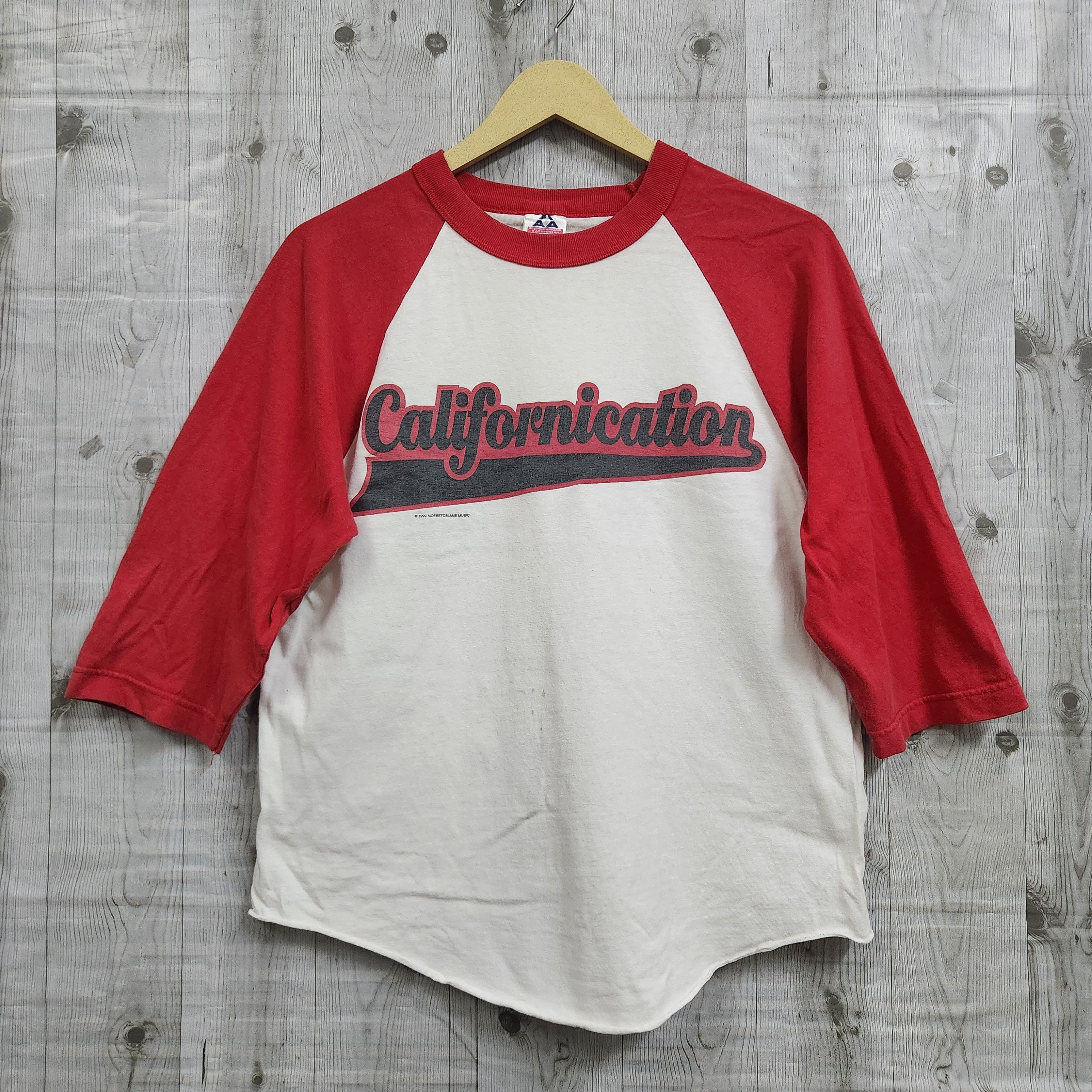 Vintage Red Hot Chili Peppers Californication Raglan 1999 - 16