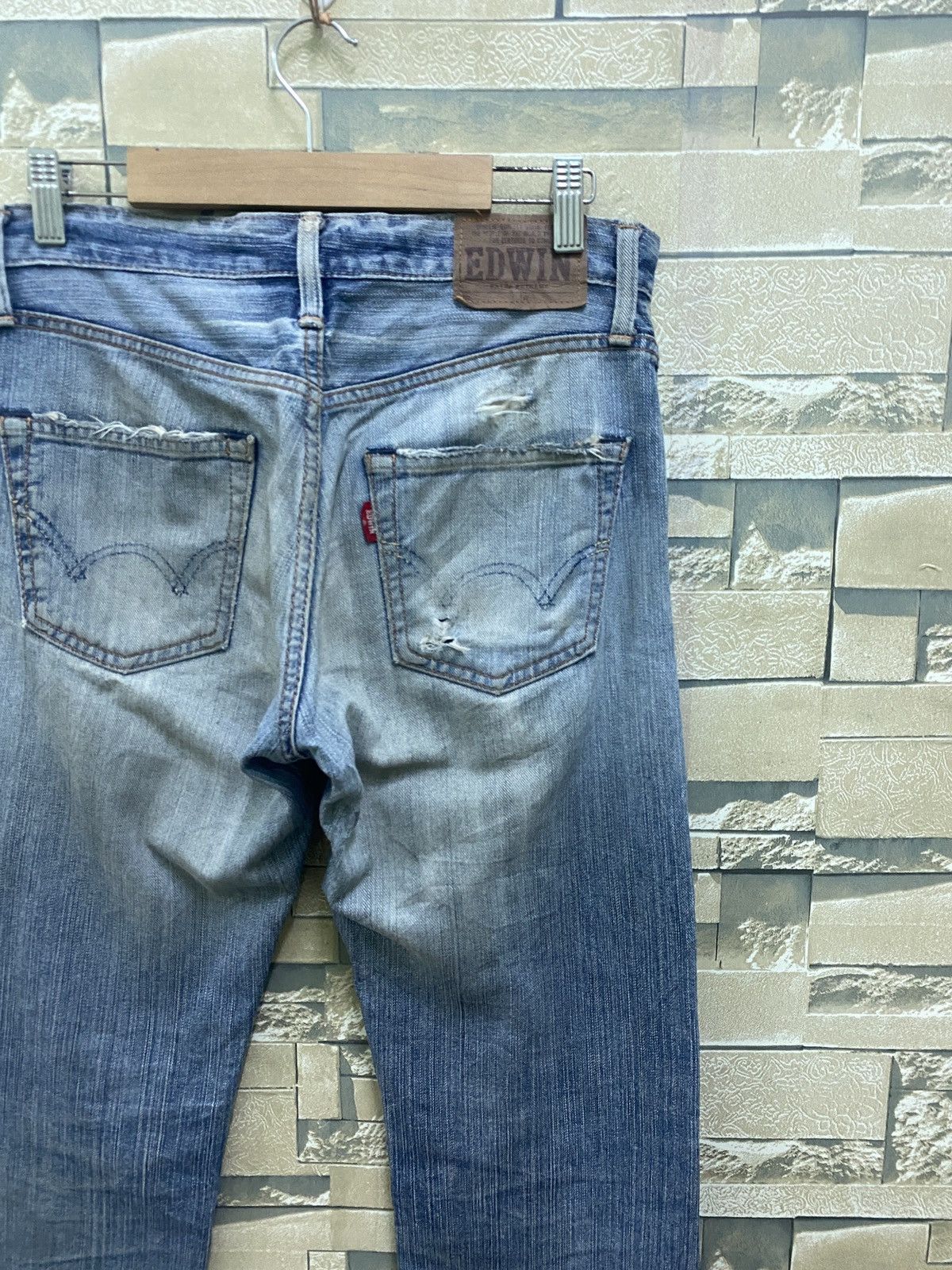 Vintage EDWIN Extra Extreme Thrashed Denim - 10