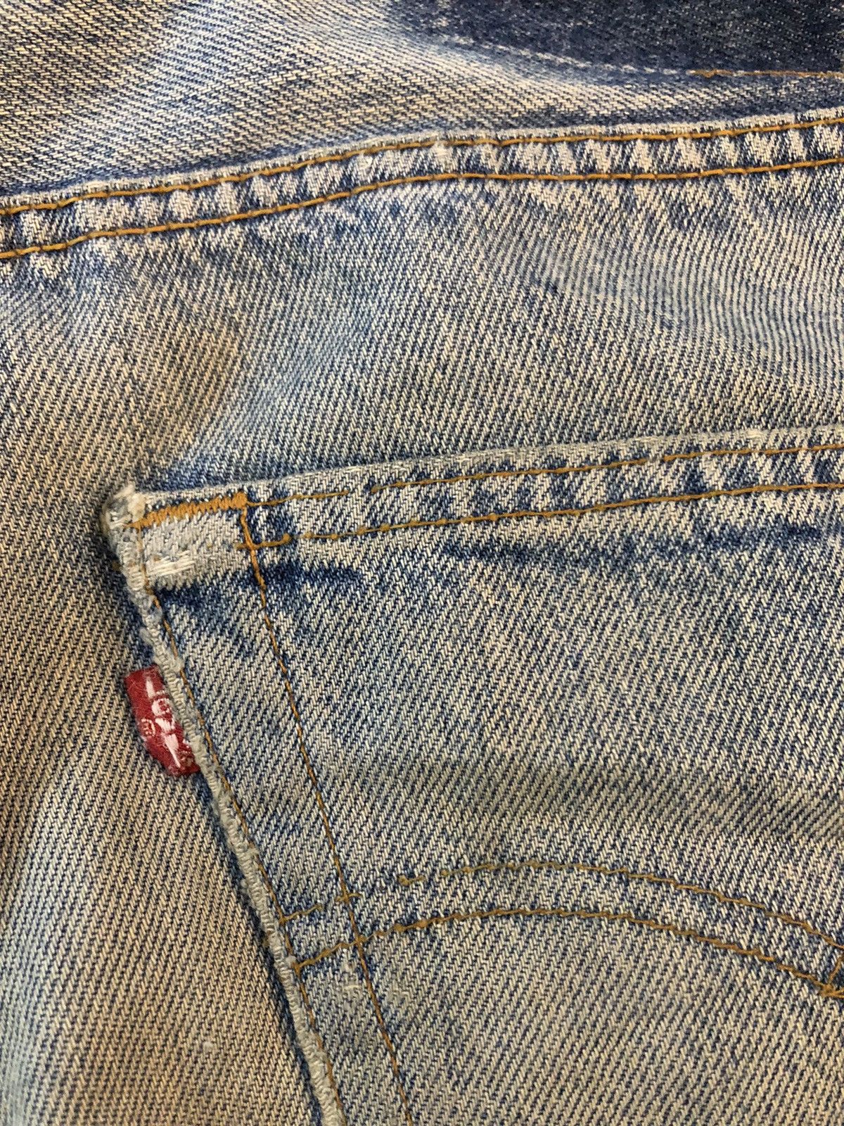 Vintage Levis 501 Button 524 Custom Denim Jeans - 13