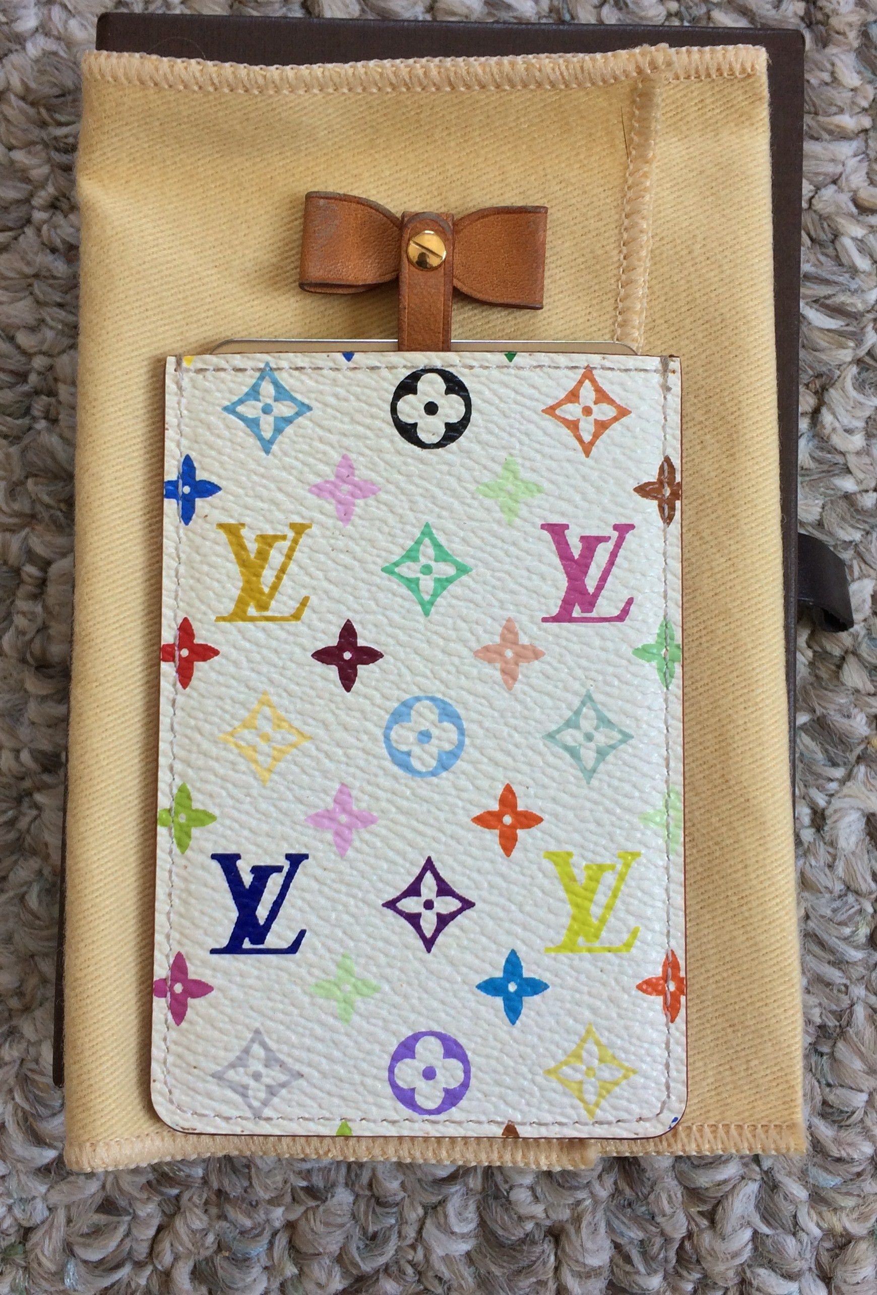 S/S 2003 Vuitton x Murakami Monogram Card Holder+Mirror - 2