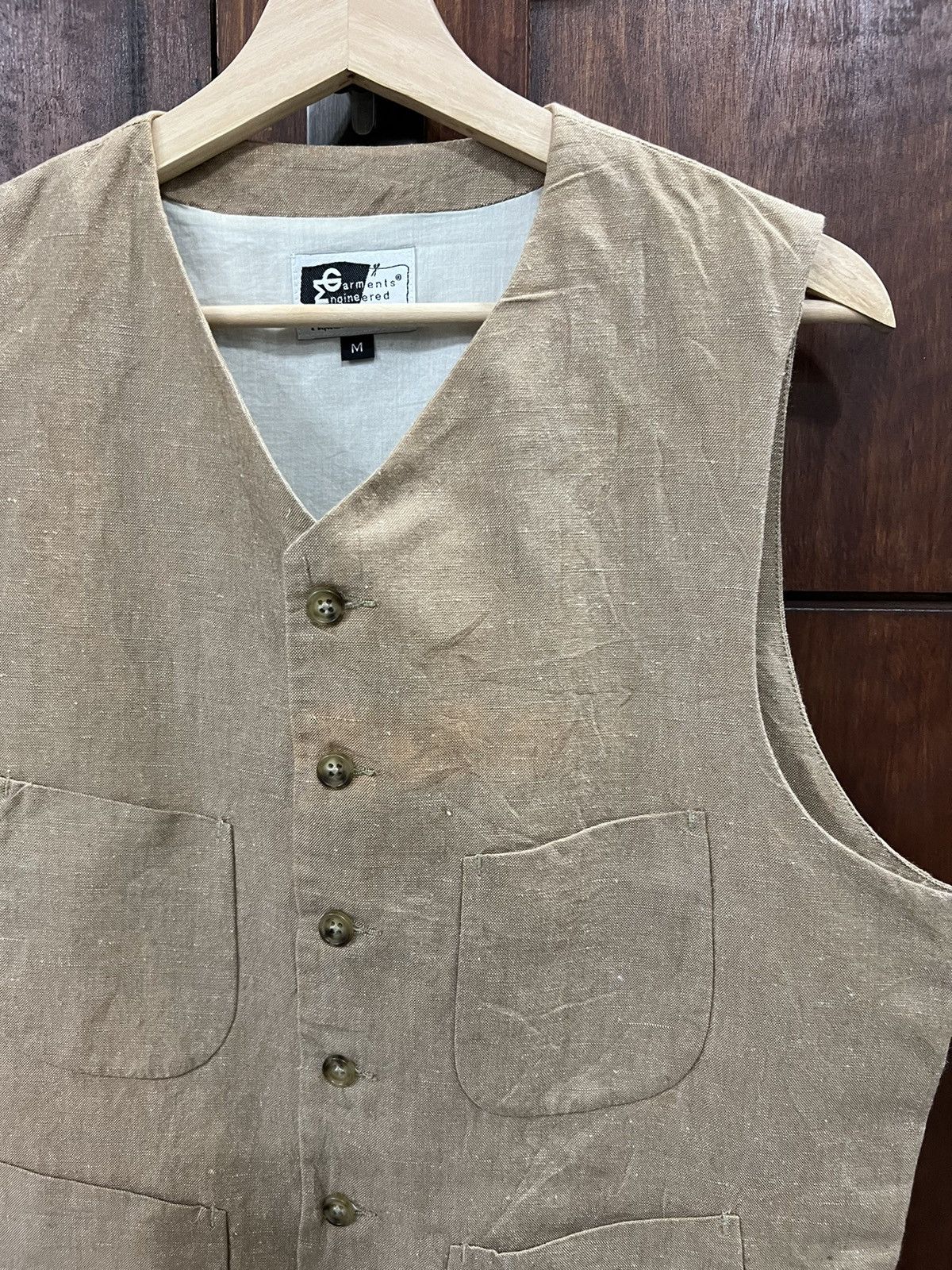 Engineered Garments Light Brown Sleeves Jacket - 3