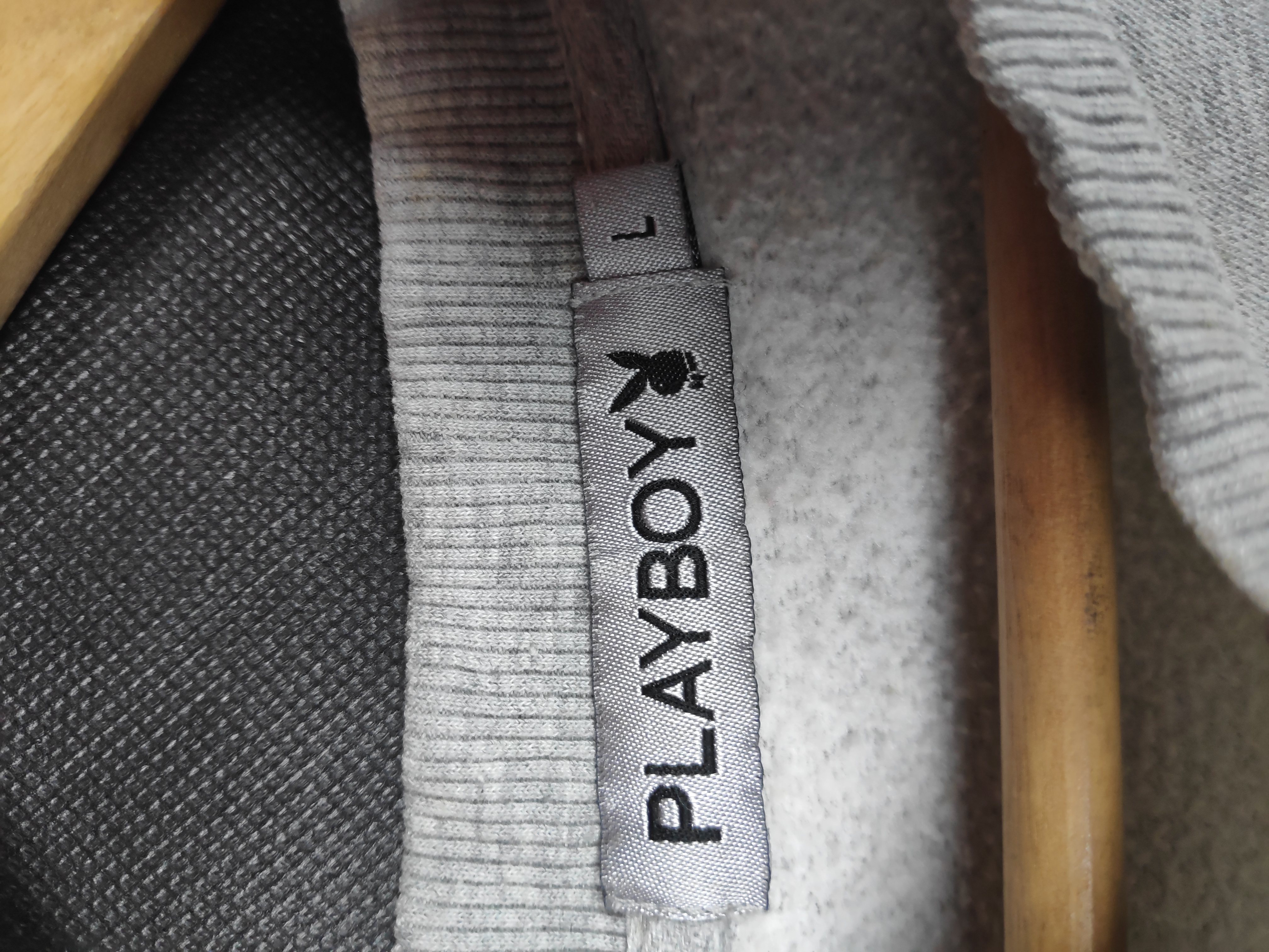 Vintage - Vintage Big Logo Spell Out Sleeve Playboy Sweatshirt - 5