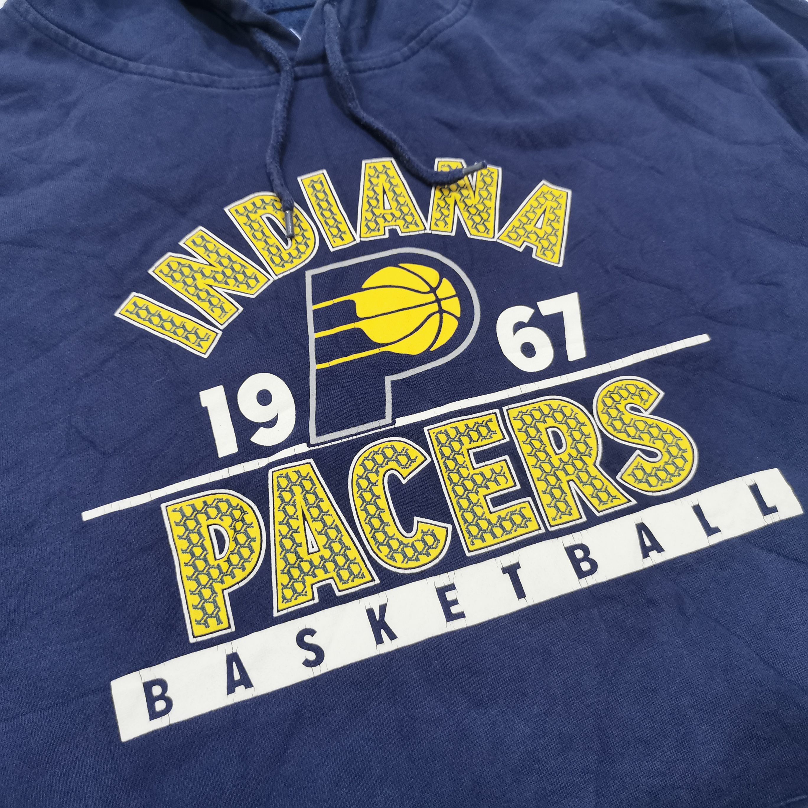 Vintage NBA Indiana Pacers Basketball Oversize Hoodie - 2