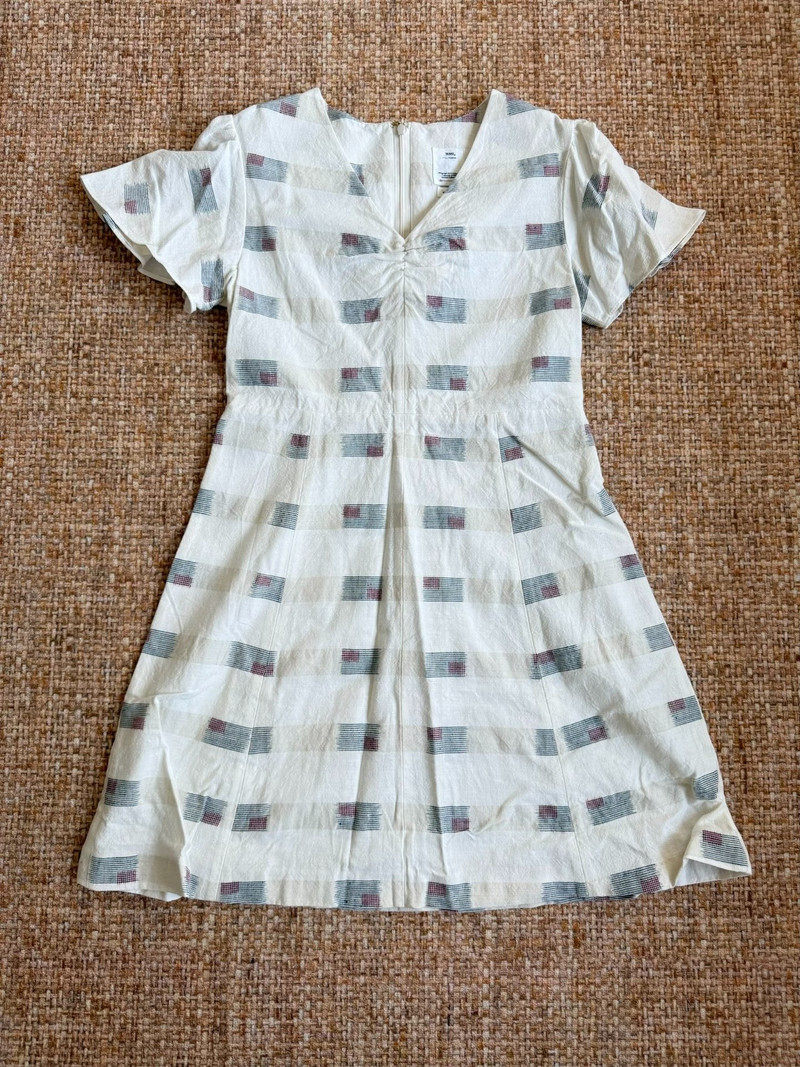 VISVIM WMV PATTIE ONE PIECE KASURI (N.D.) 23SS Flag Dress - 1