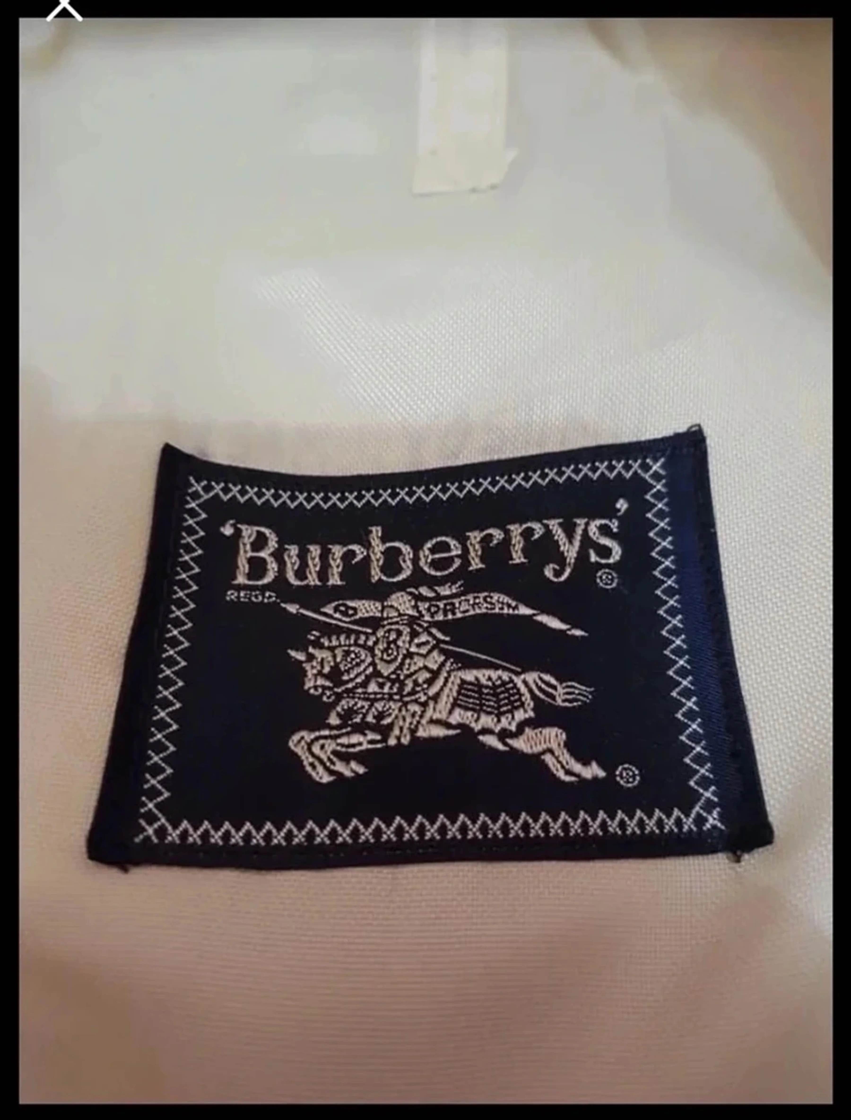 Vintage burberry’s nova check baretta hat 58 cm - 7
