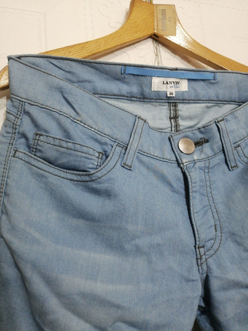 Lanvin en Bleu skinny soft jeans - 1