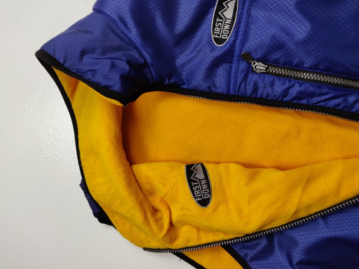 First Gear - First Down Reversible Vest Outerwear Jacket - 4