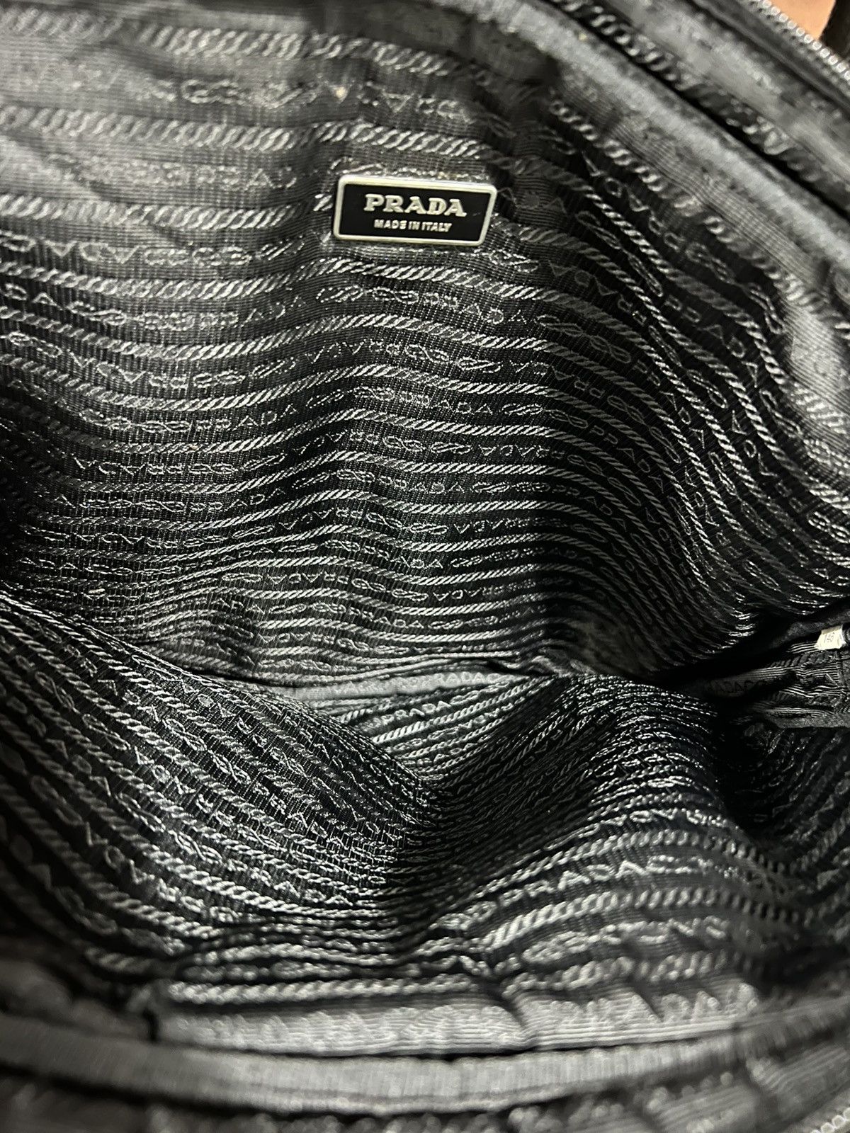 Vintage - Prada Bag Black Nylon - 4