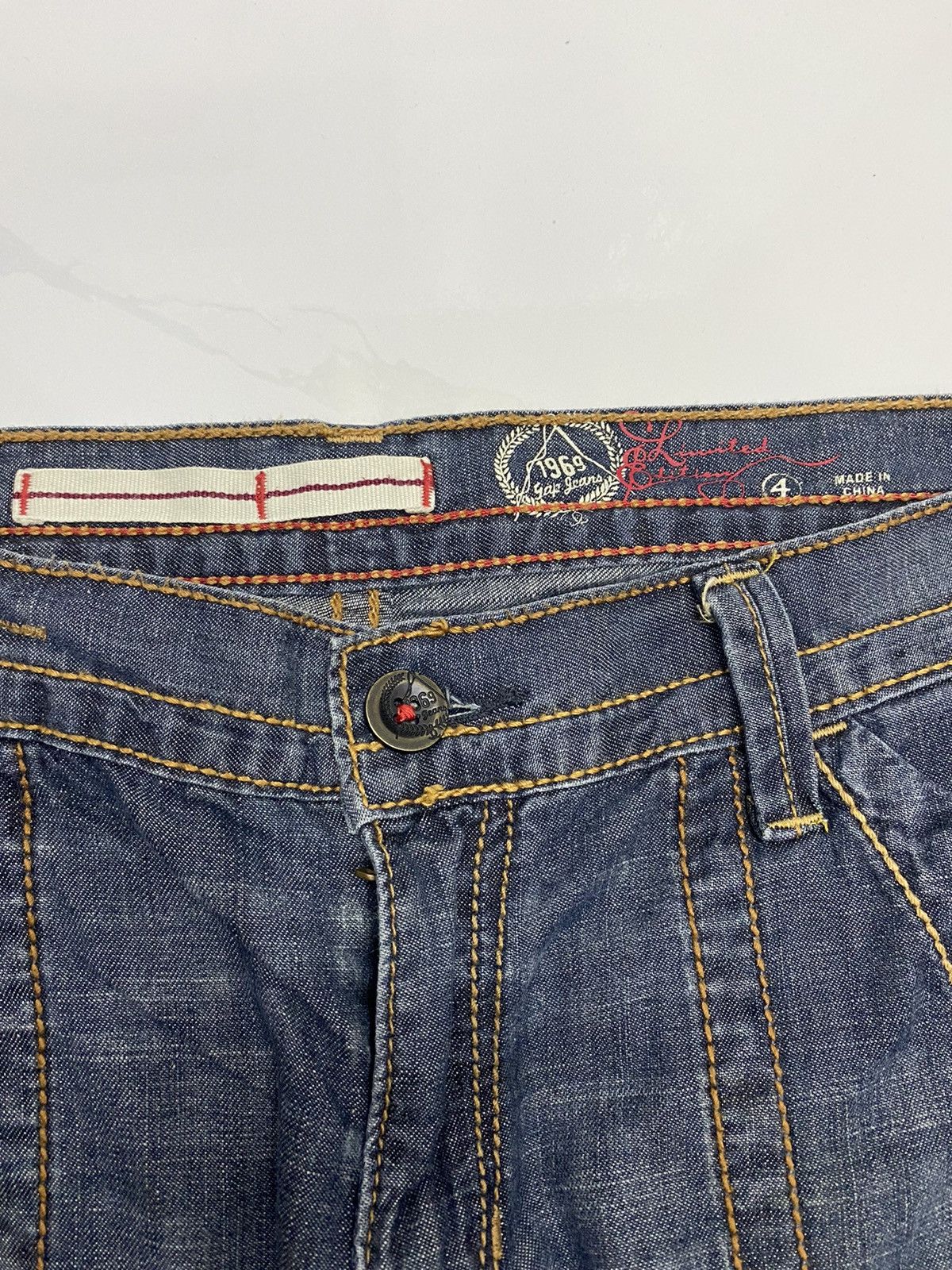 VINTAGE GAP JEANS MULTI POCKET SHORT PANTS - 9