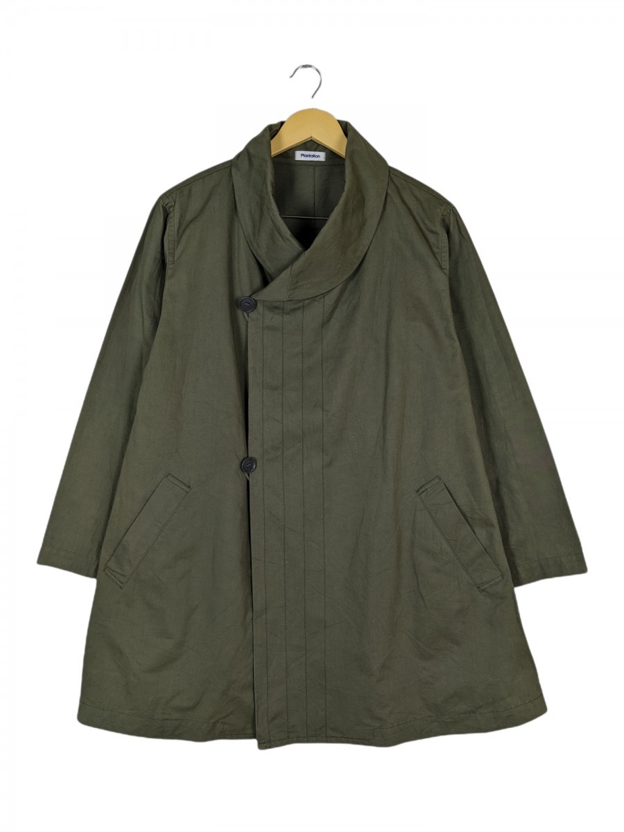 Archival Clothing - Plantation Wide Long Coat Light Jacket - 1