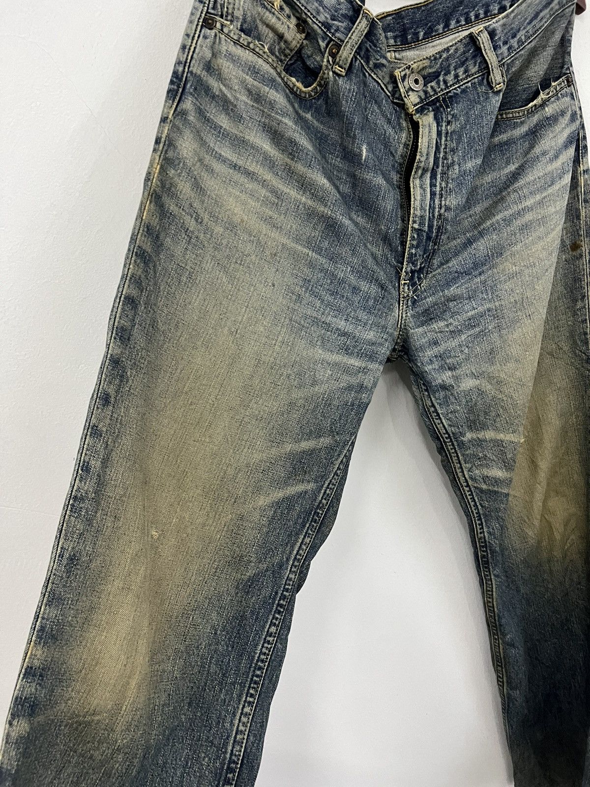 Vintage - Levis 502 Rare Design Denim Jeans - 3