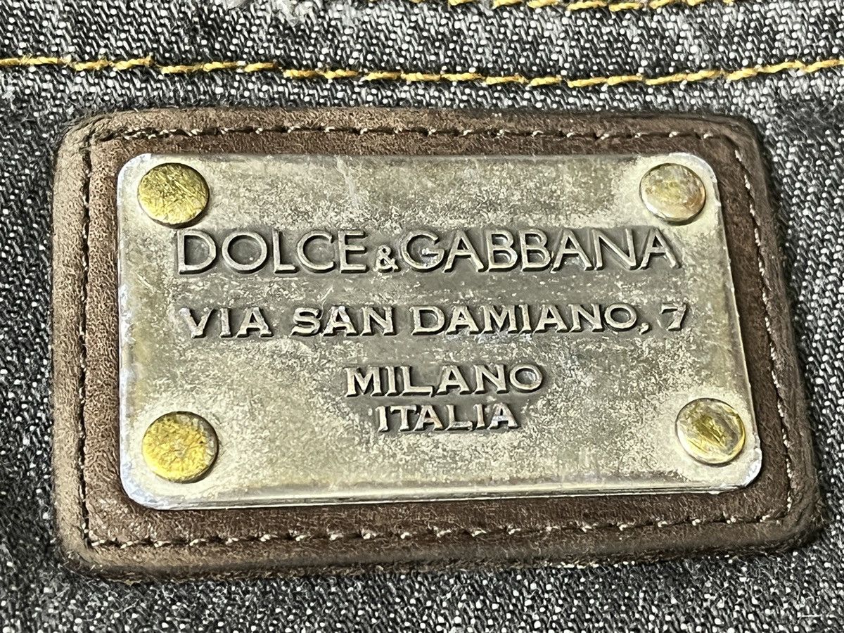 Vintage 1980s Distressed DOLCE & GABBANA Denim Jeans - 8