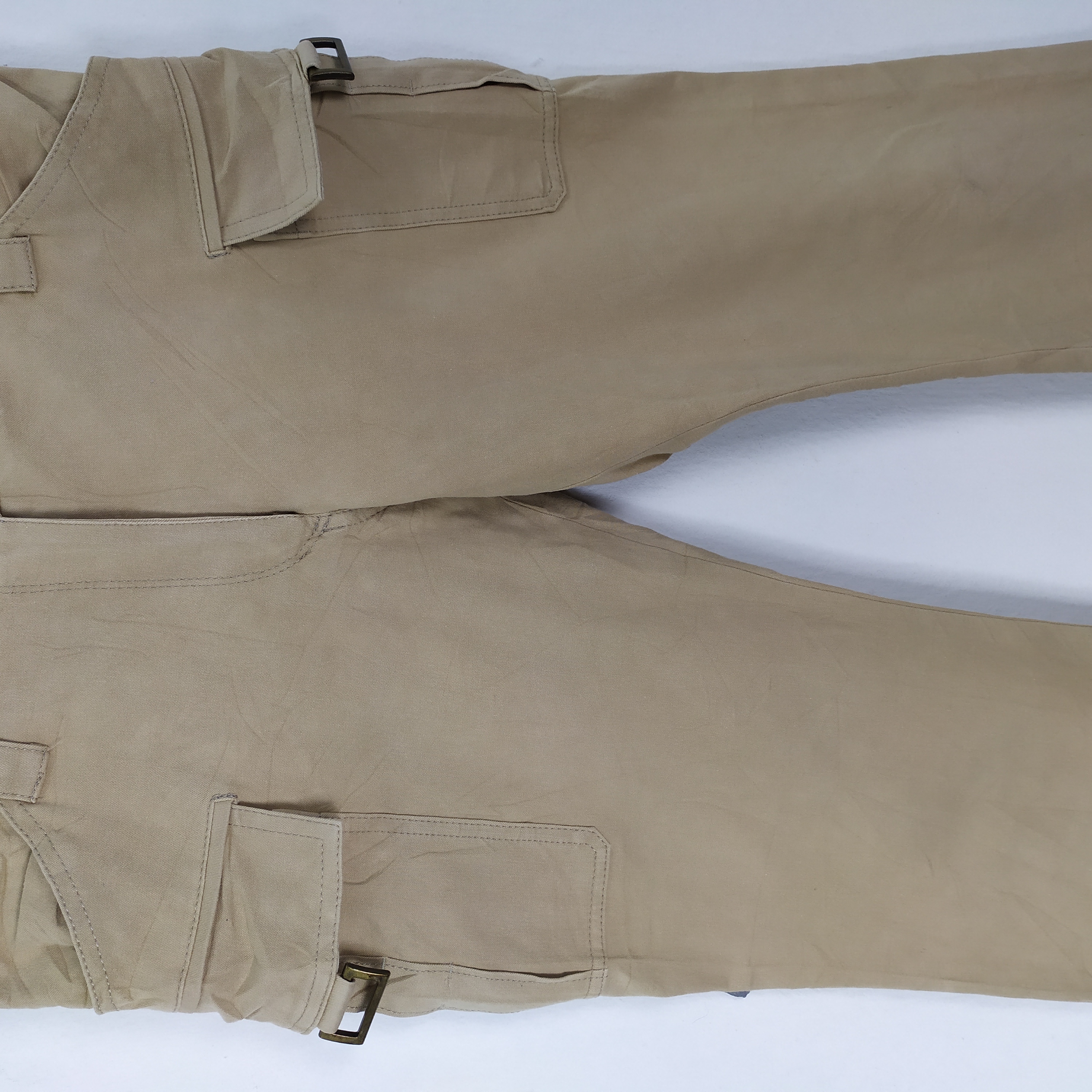 Japanese Brand - JAPAN MADE RESTIRE FLARED CARGO PANTS - 7