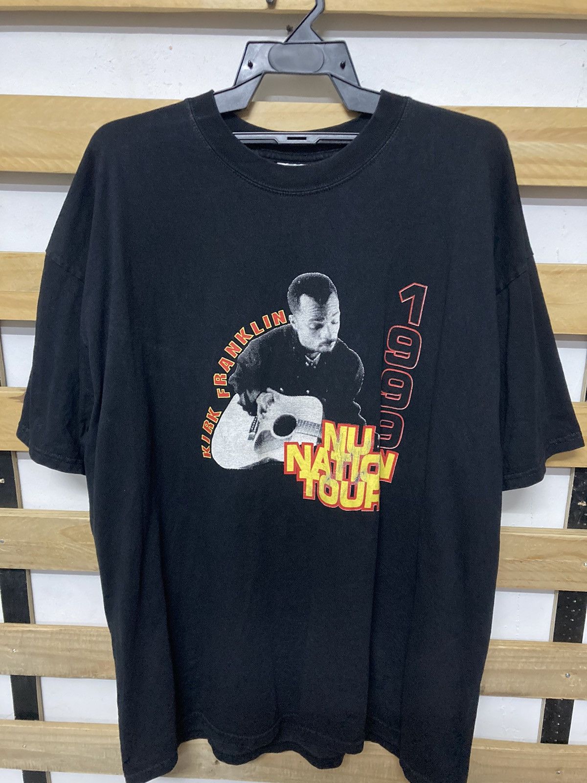 Vintage 1999 Kirk Franklin NU Tour Tshirt - 3