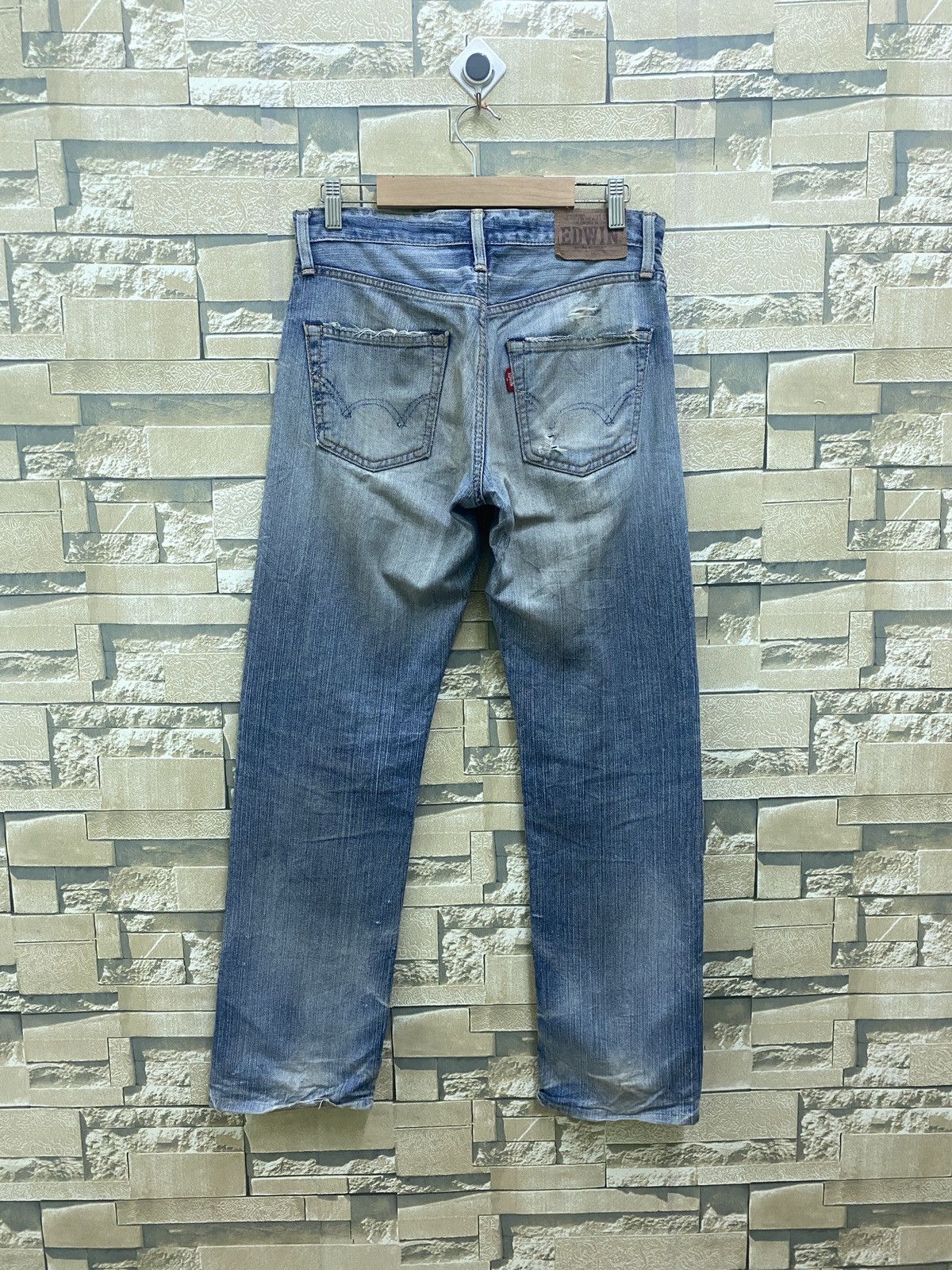 Vintage EDWIN Extra Extreme Thrashed Denim - 2