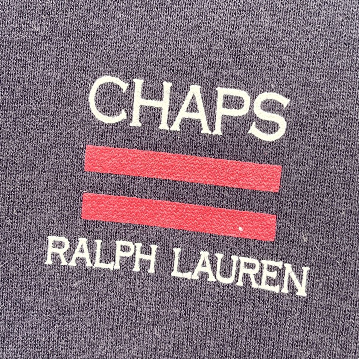 Vintage 90s Pullover Chaps Ralph Lauren Drawstring Sweater - 5