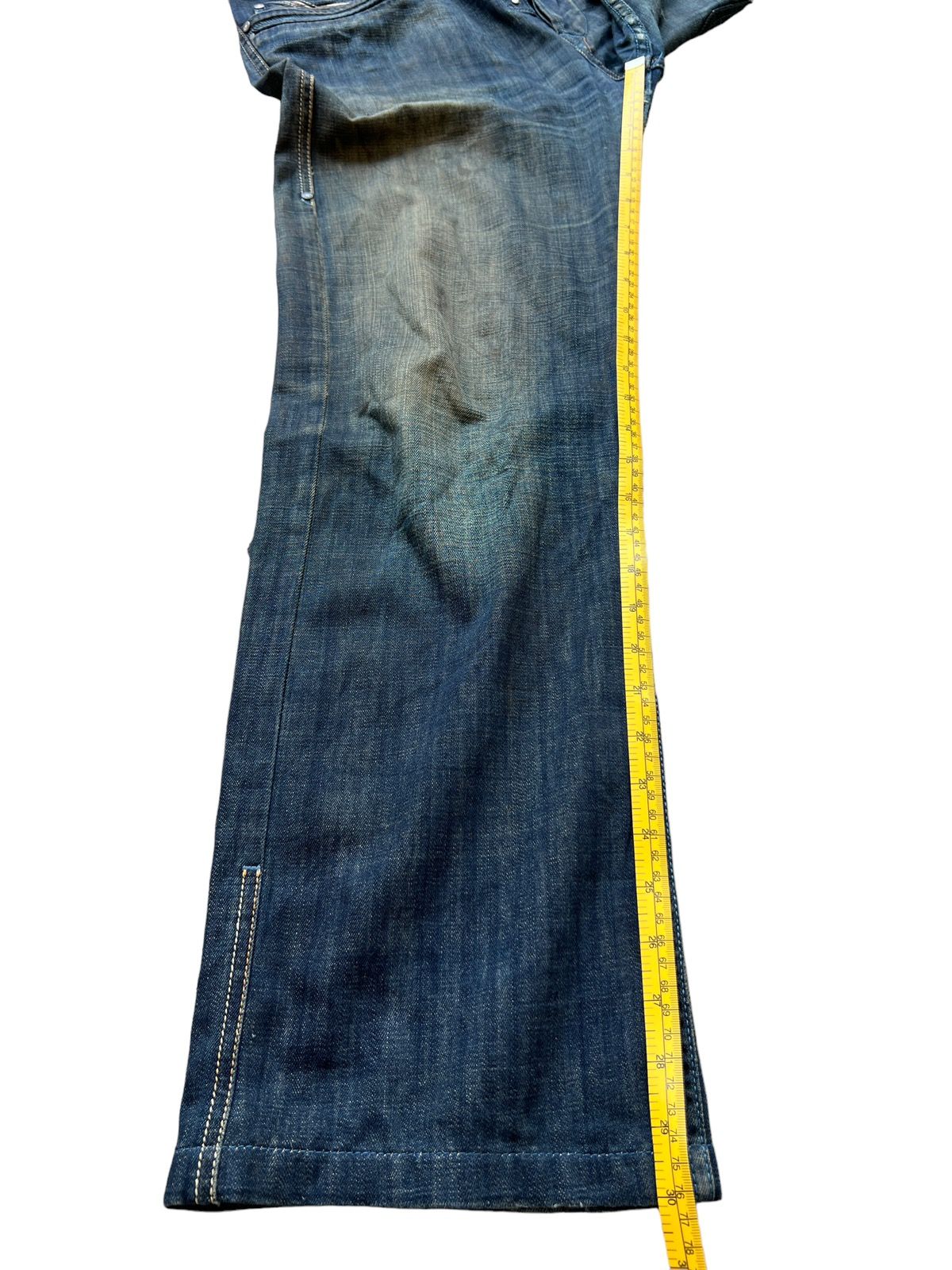 Vintage Diesel Industry Distressed Denim Jeans 34x30 - 13
