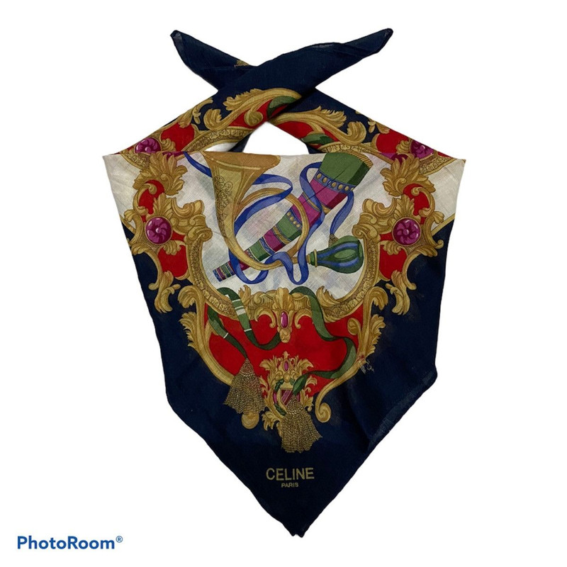 Celine paris handkerchief/neckerchief/bandana - 1