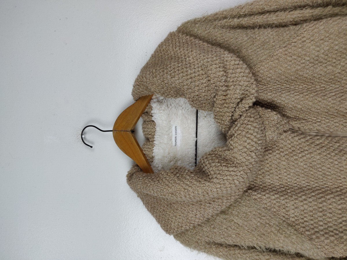 Designer - Woven Long Coat Winter Jacket - 2