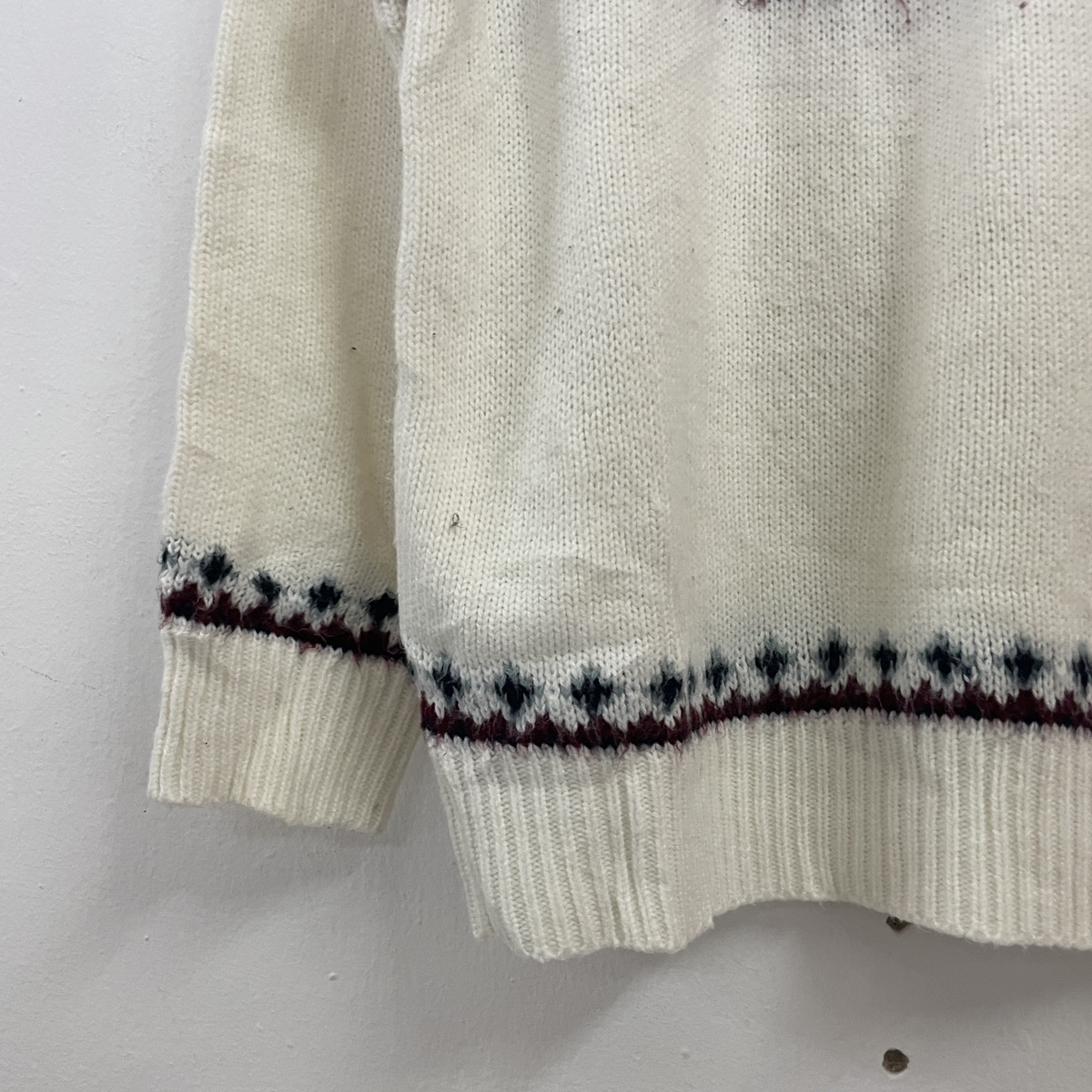 Homespun Knitwear - Vintage Tiptop Crewneck Art Knitwear - 3