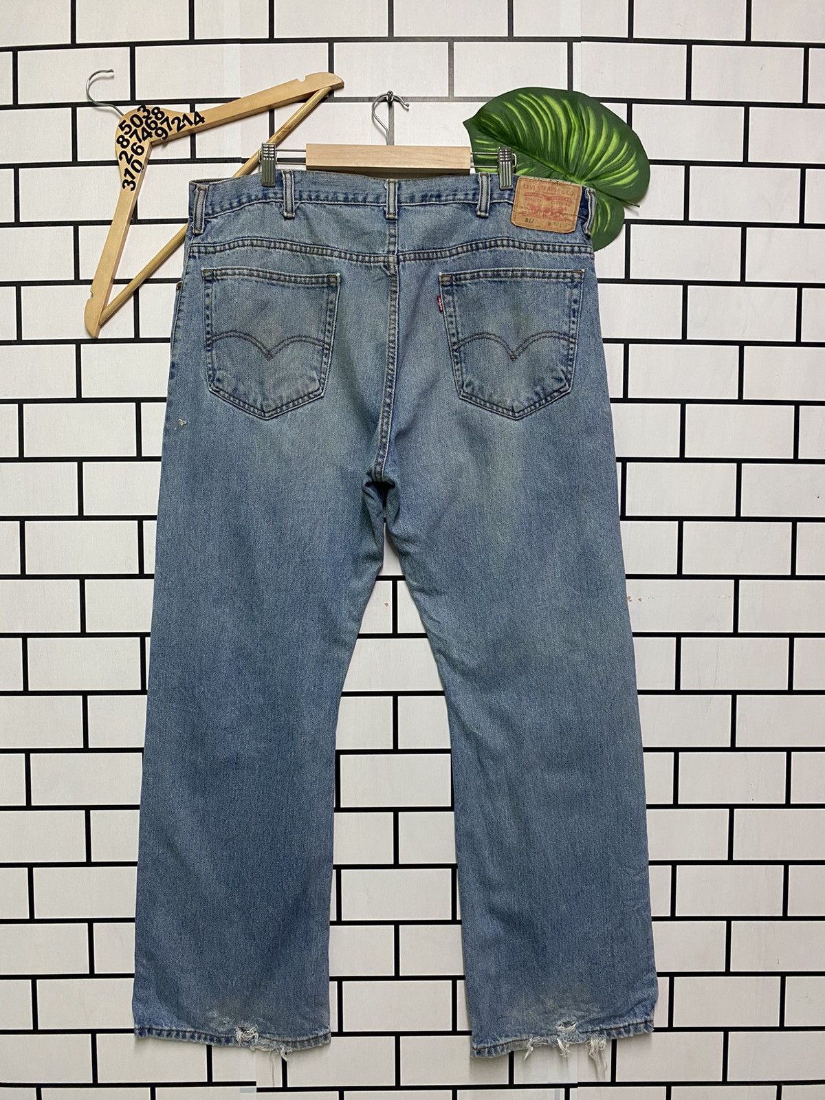 Vintage LEVIS 517 40x30 Distressed Jeans -L36 - 2