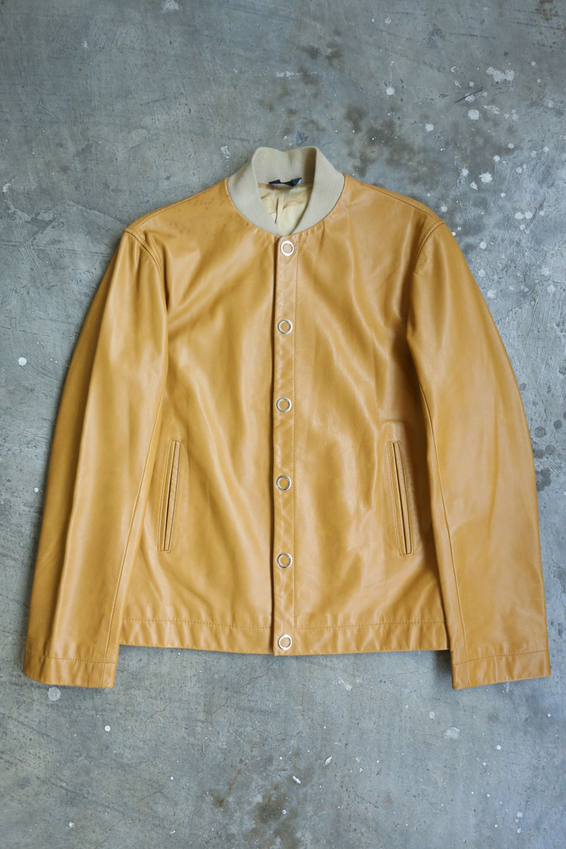 Christophe Lemaire - F/W 01-02 - Leather Bomber - 1