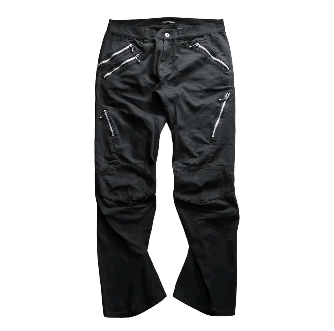 Comme des Garçons Fall 2007 Runway Zipped Biker Pants - 1