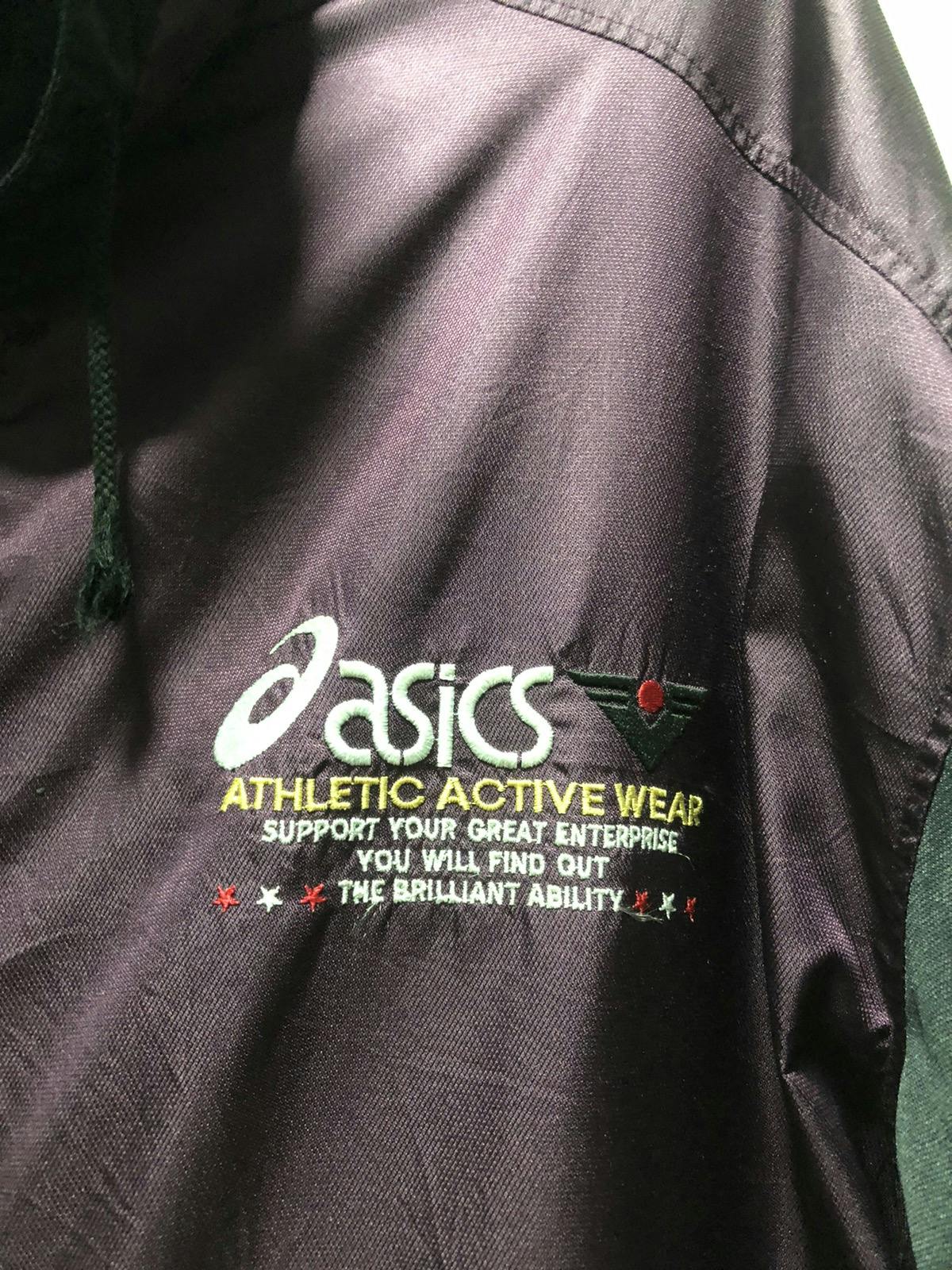 Vintage ASICS Athletic Jacket Japan Colorblock - 3