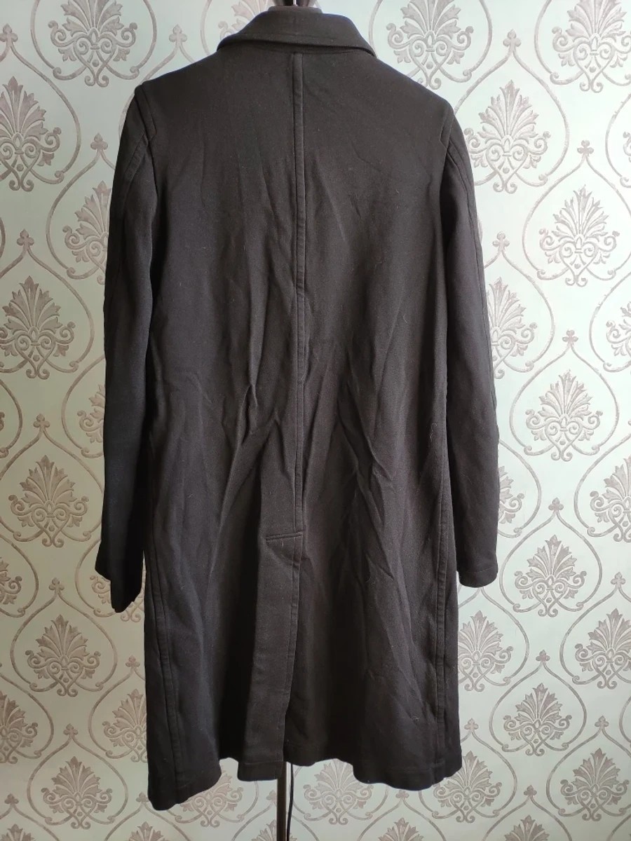 ARCHIVE ! AD2008 Boiled polyester chain black coat - 4
