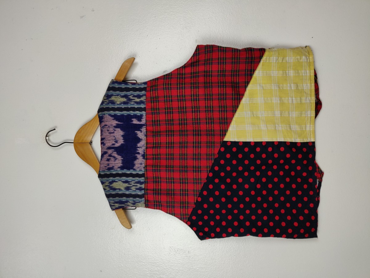 Cross Colours - Ambition Japan Custom Patchwork Reconstruct Vest Jacket - 8