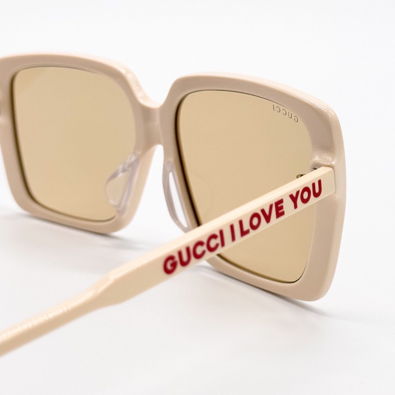 NEW GUCCI GG0567SAN 006 BEIGE WOMEN SQUARE SUNGLASSES GUCCI - 9