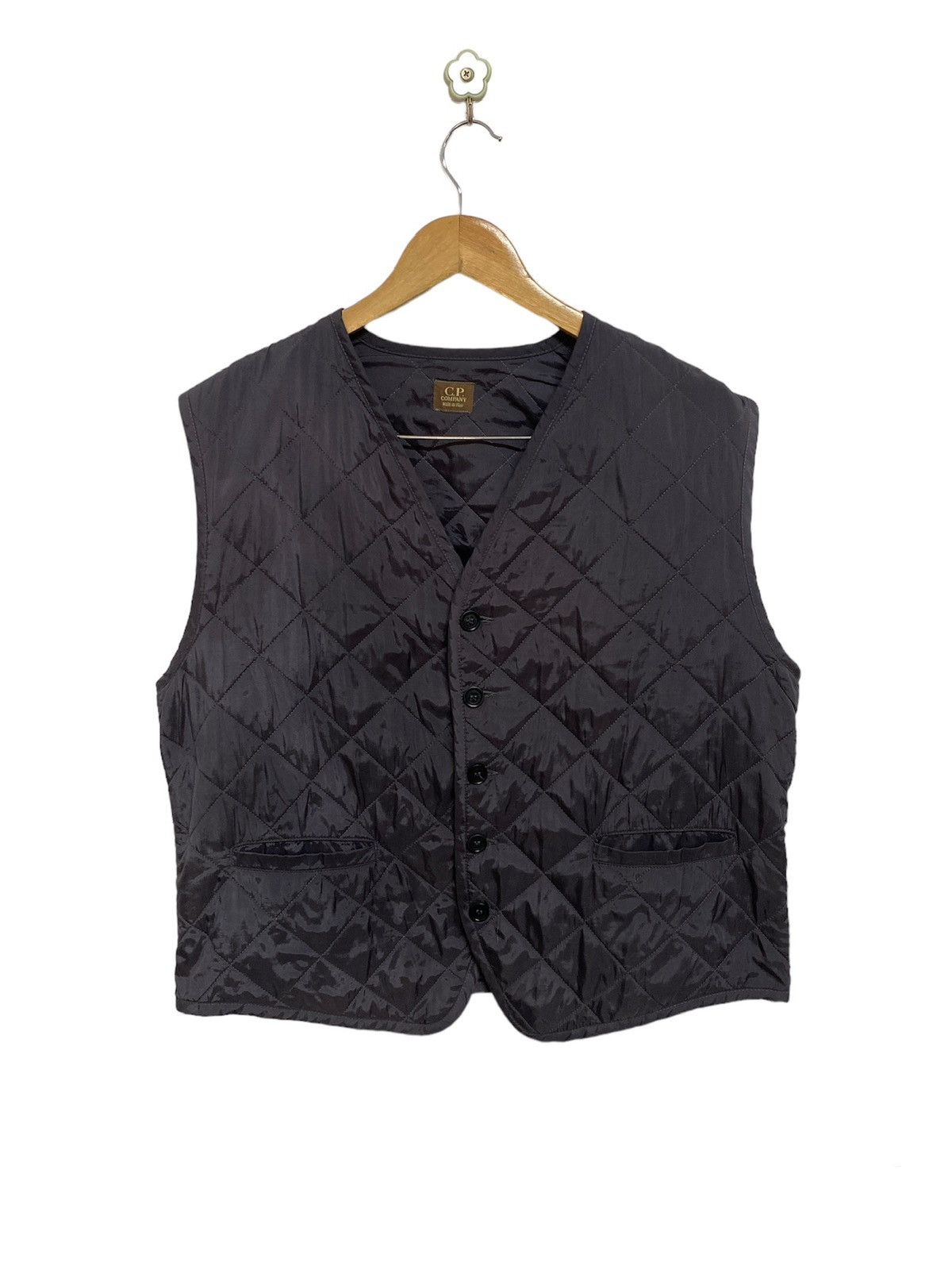 Vintage C.P Company Quilted Shimmer Vest Stone Island - 1