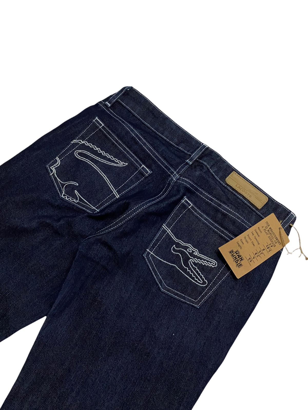 Women Lacoste Jeans Denim Made in Japan - 1