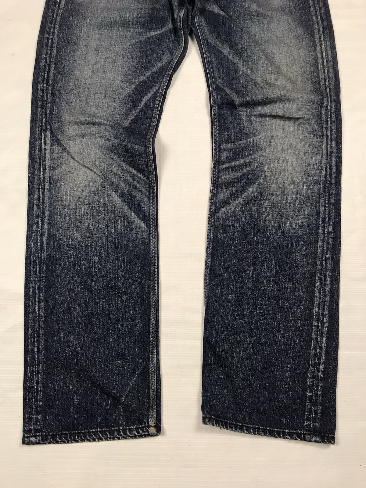 Paul Smith distressed blue denim jeans - 4