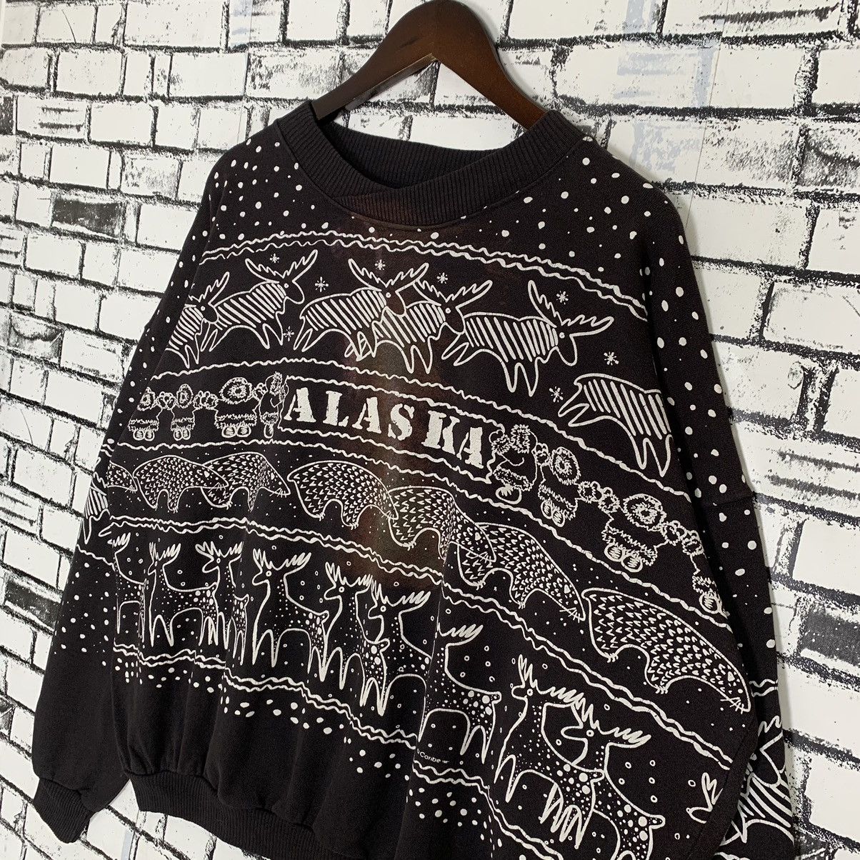 Vintage Design For The Alaska Lifestyle Sweatshirt - 4