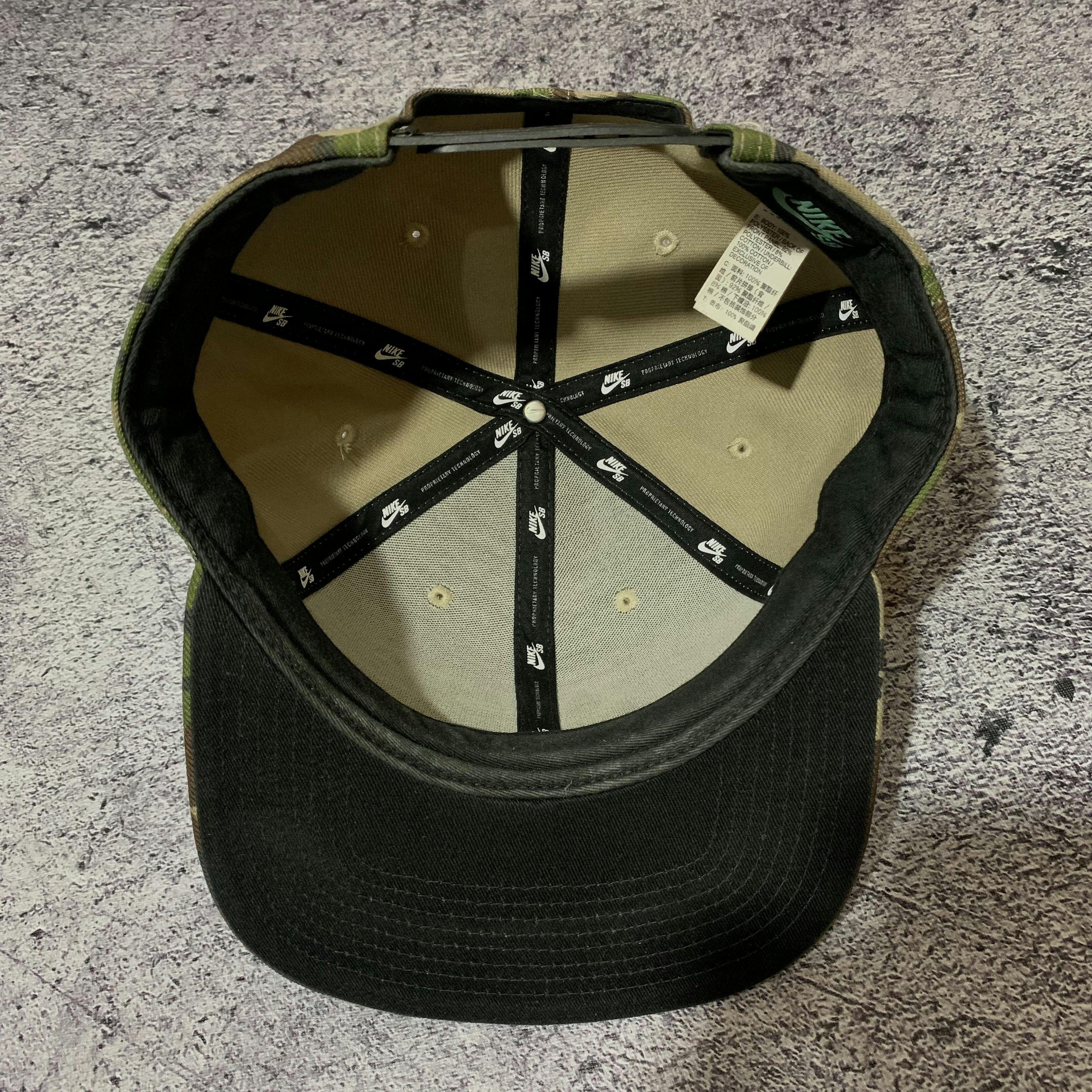 Nike SB Army Tiger Stripe Snapback Hats - 8