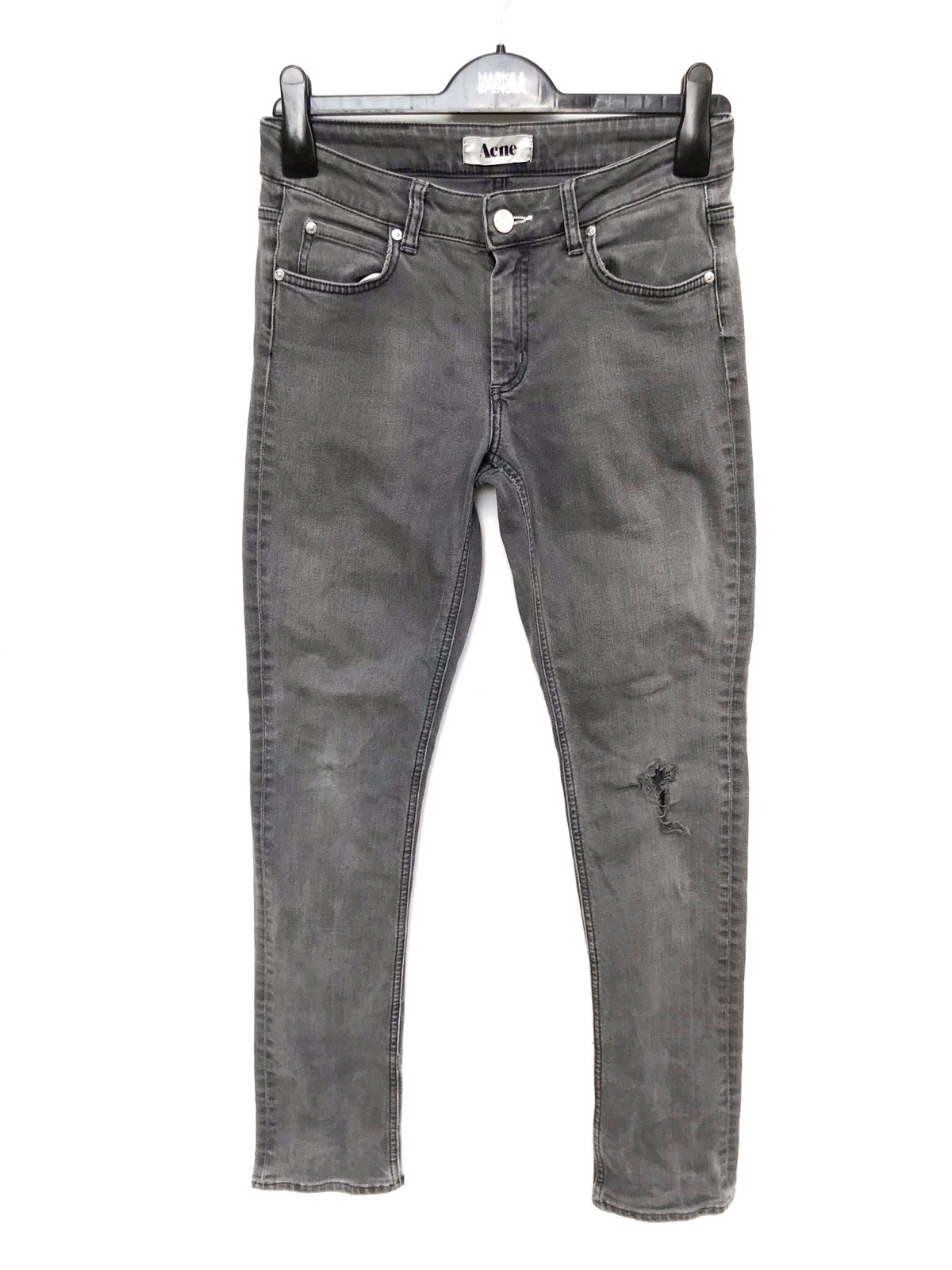 Acne Studios Distressed Skinny Jeans - 1