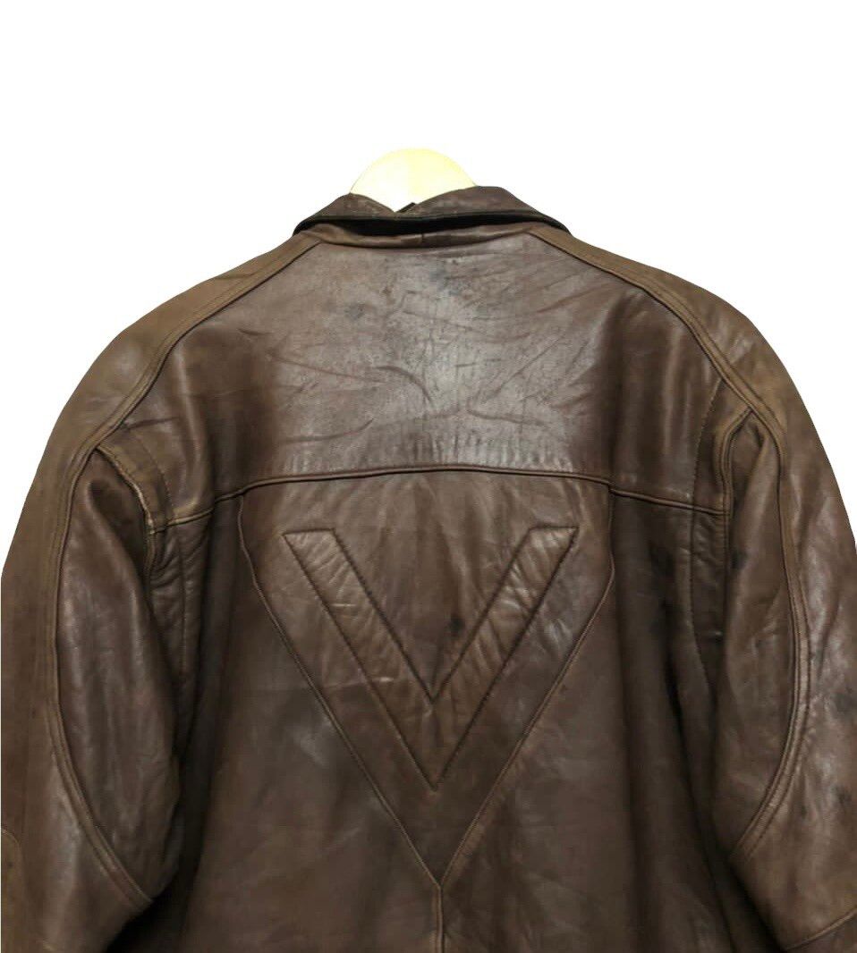 Vtg🔥Valentino Leather Jacket - 8