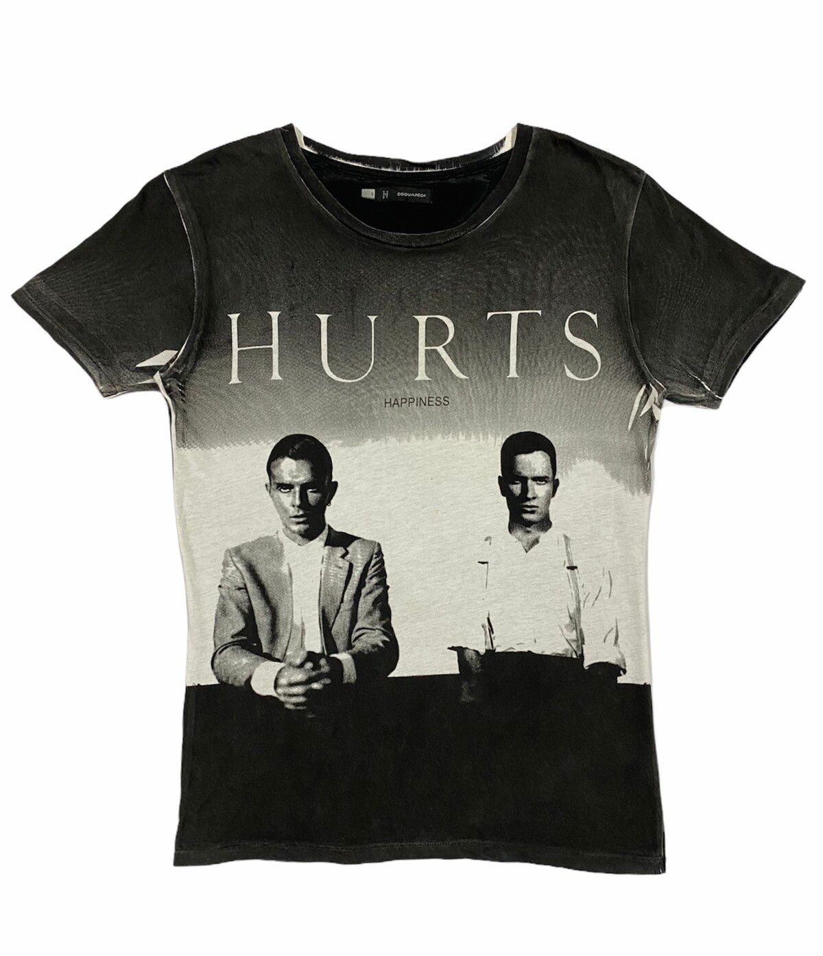 Rare🔥Dsquared Hurts Duo Band Print Manchester Tee - 1