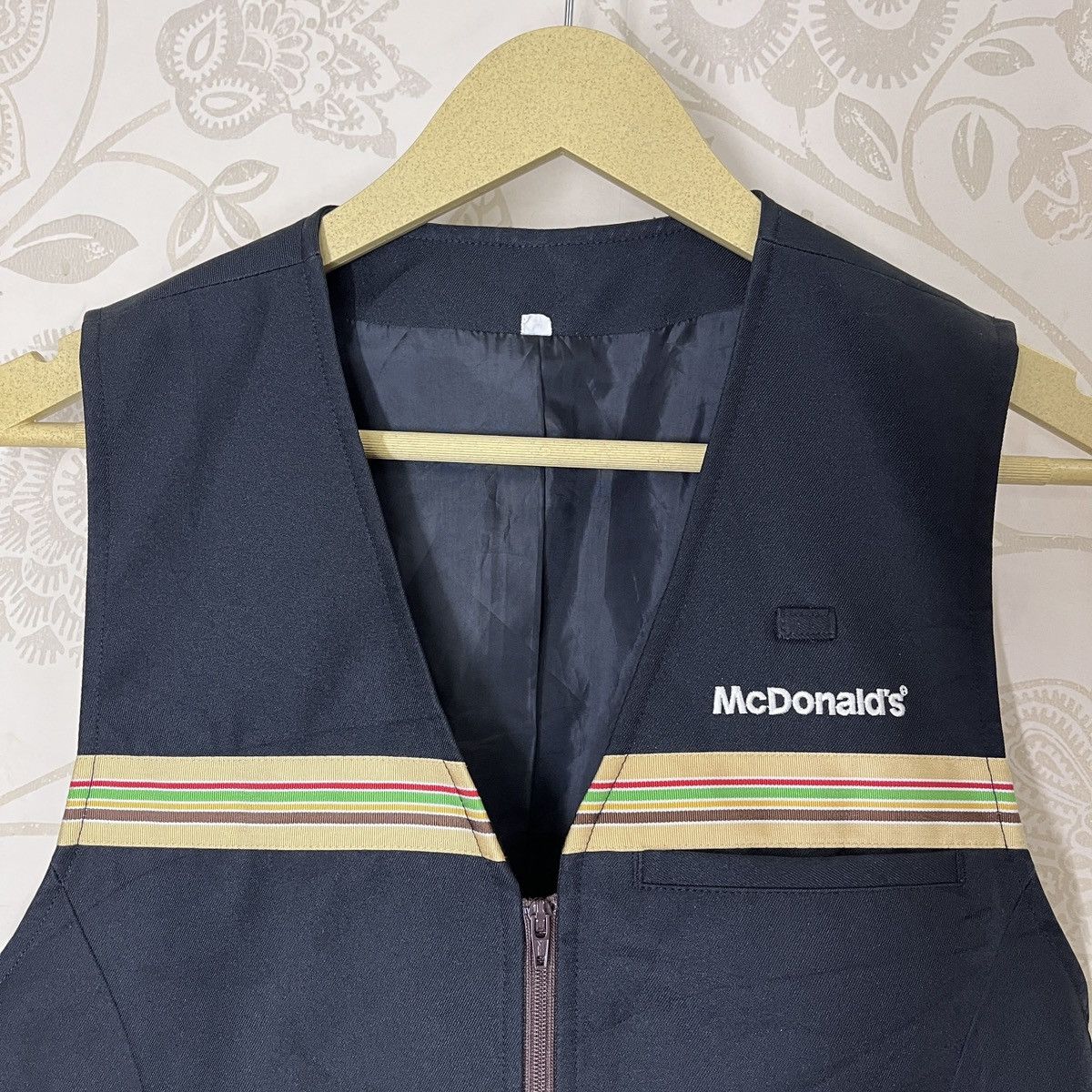 McDonalds Japan Vintage Workers Vest Collector Item - 5