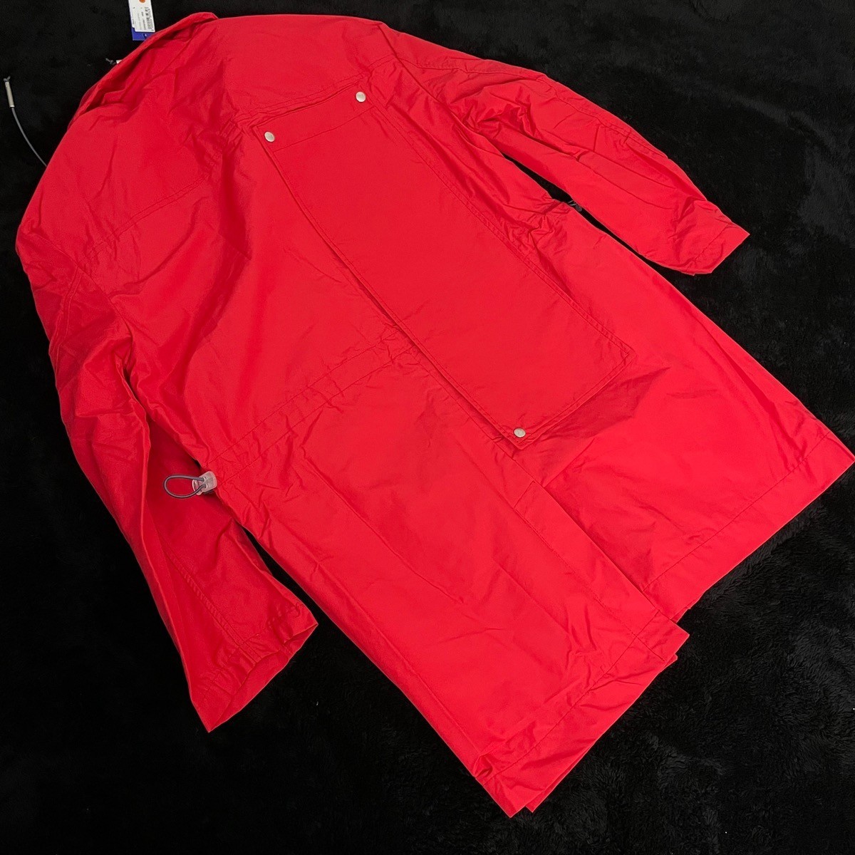 19ss Multi Panel Long Jacket in Red - 5