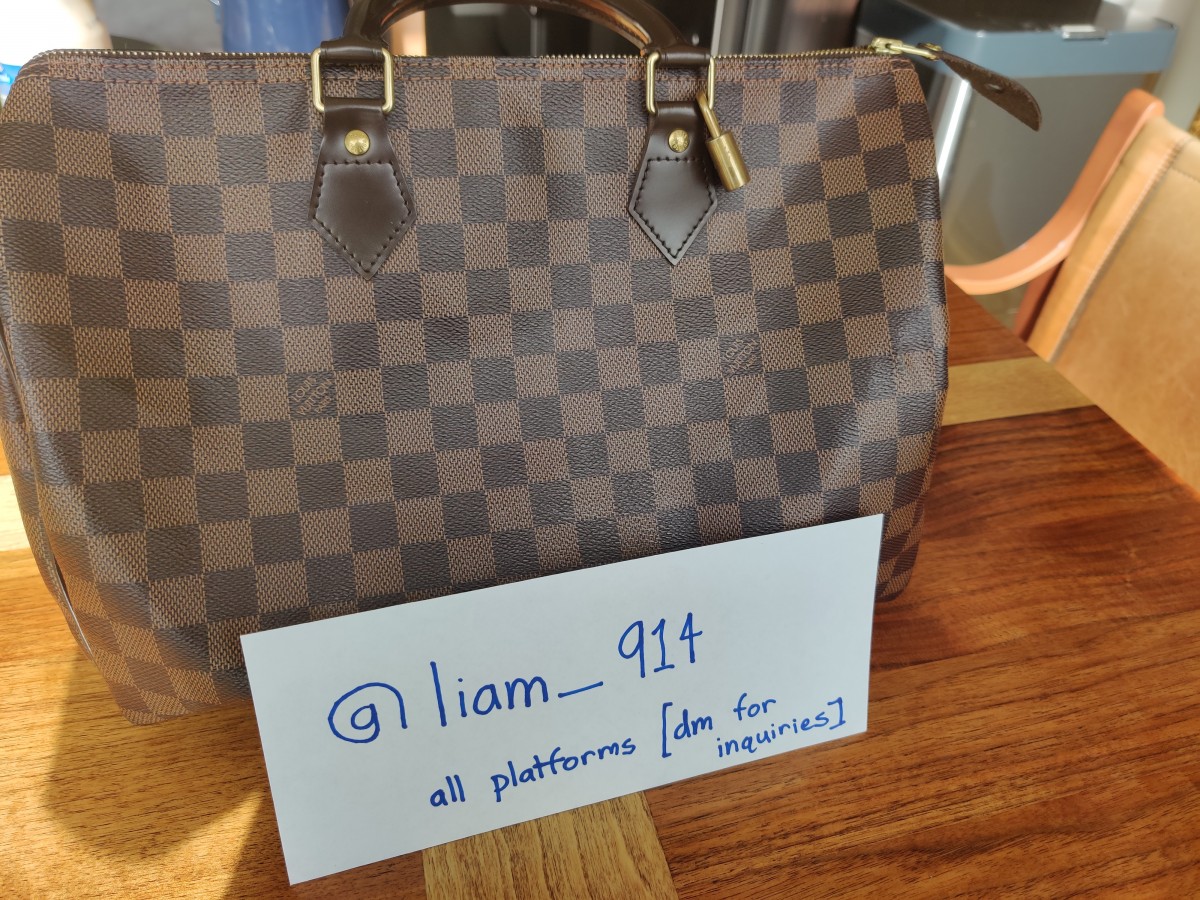 Damier Ebene Speedy Bandouliere 30 - 4