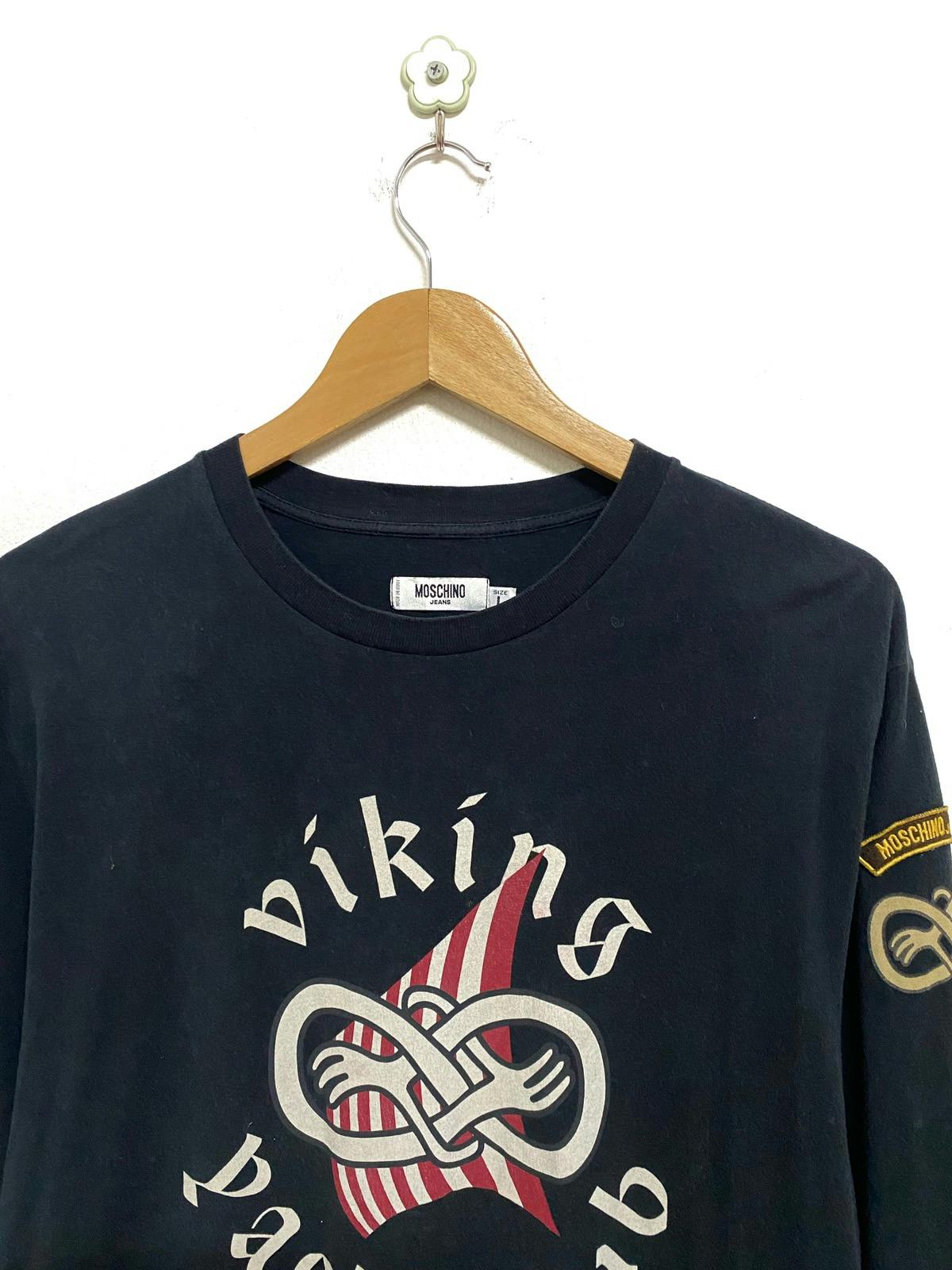 Moschino Viking Yact Club Long Sleeve Tshirt Made in Italy - 2