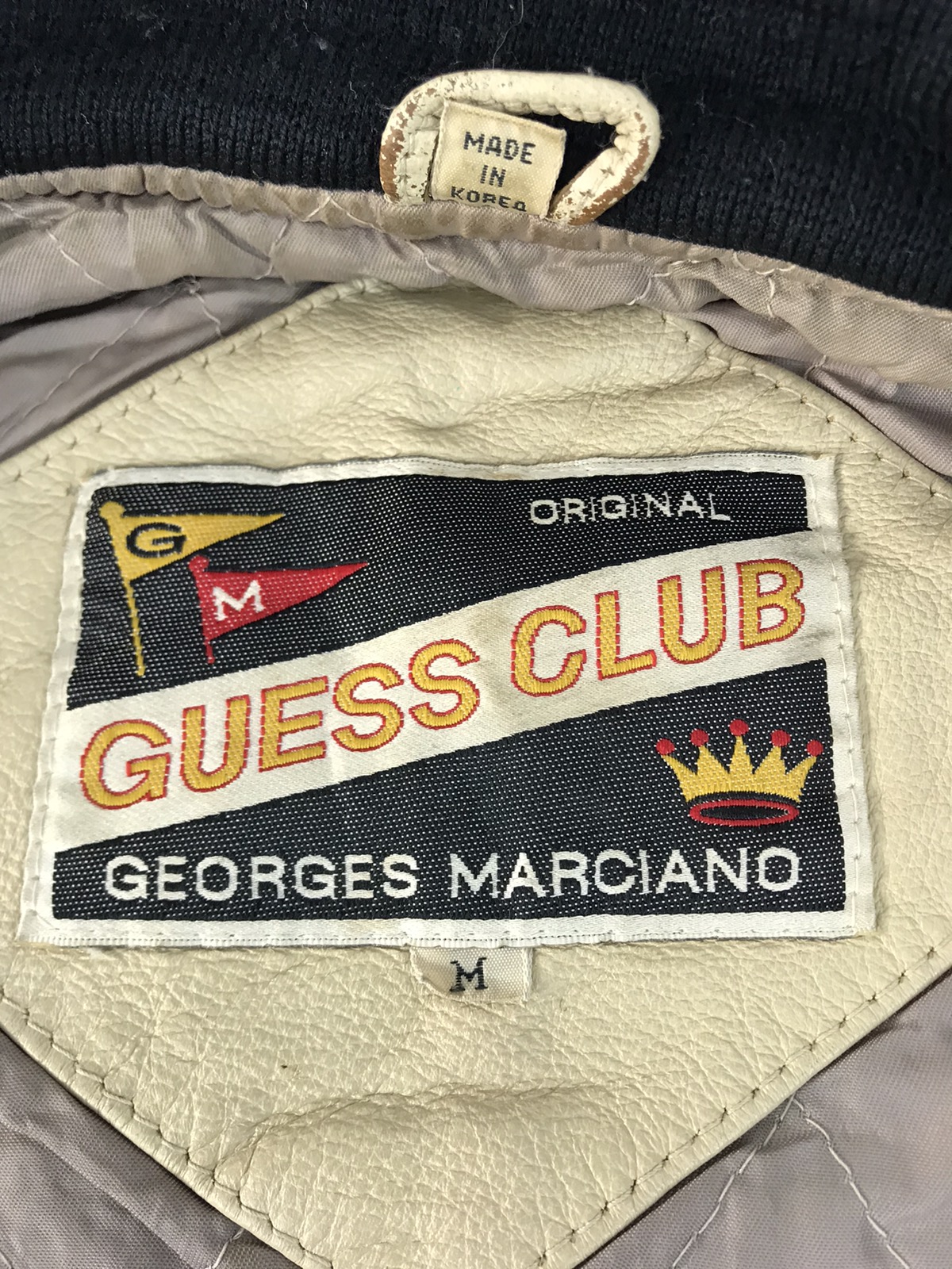 Other Designers Georges Marciano - Varsity Bomber Guess Club