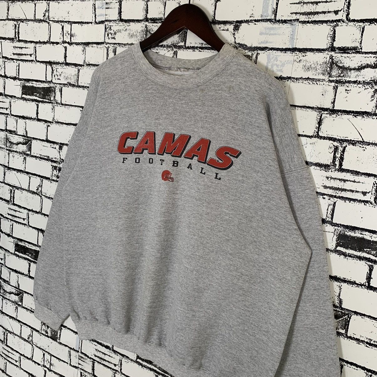 Sportswear - Vintage Camas High School Football Team Sweatshirt Crewneck - 4